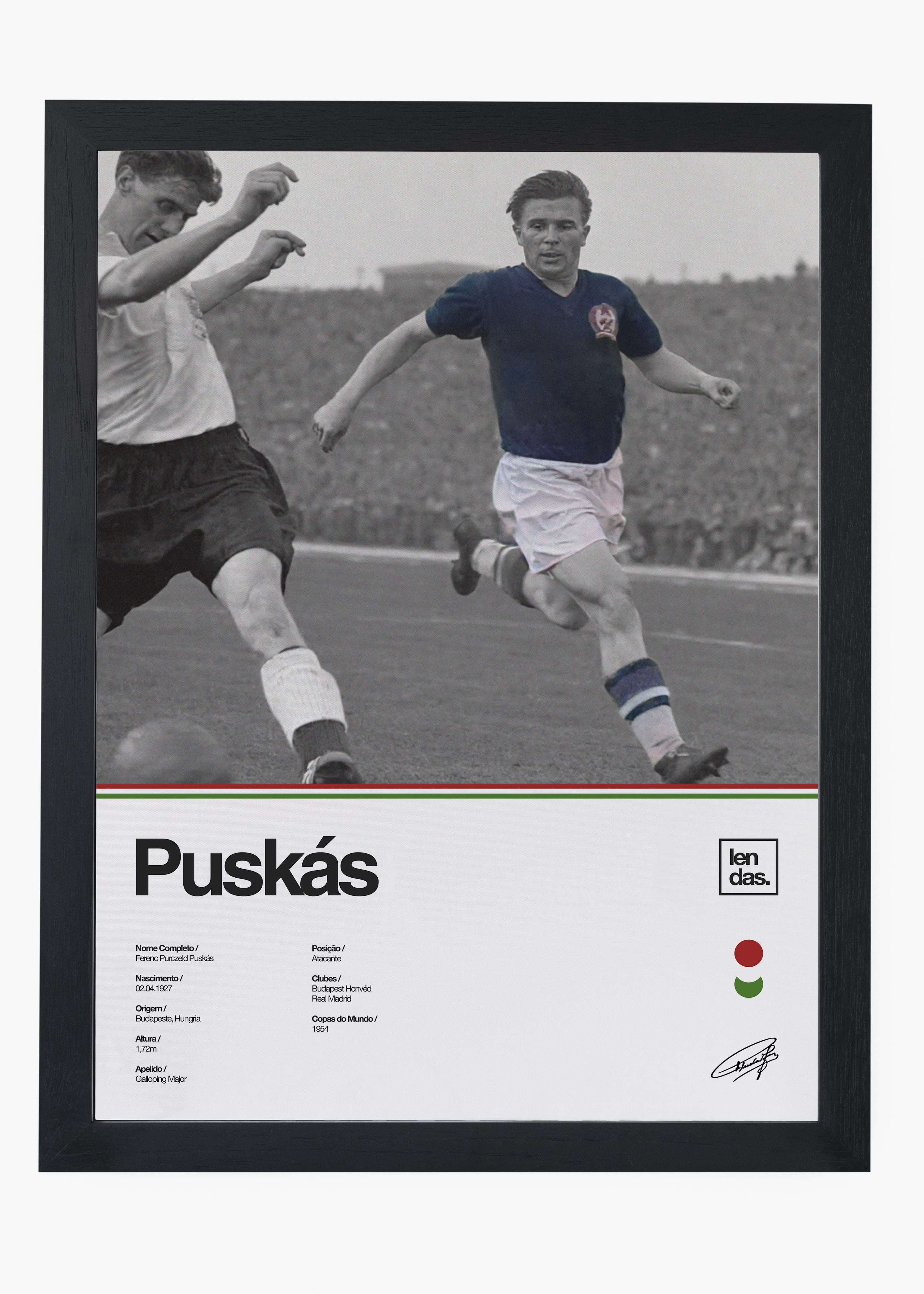 Quadro Ferenc Puskas