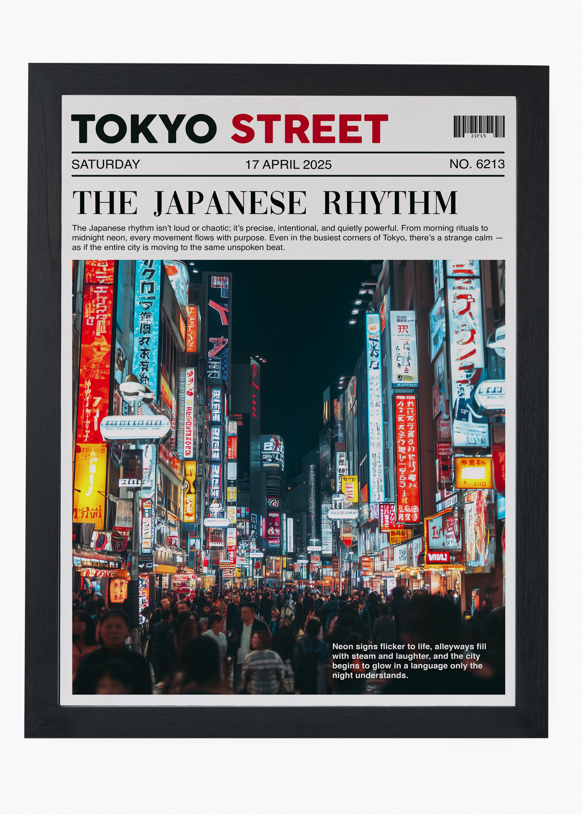 Quadro Japones Tokyo Street - 4