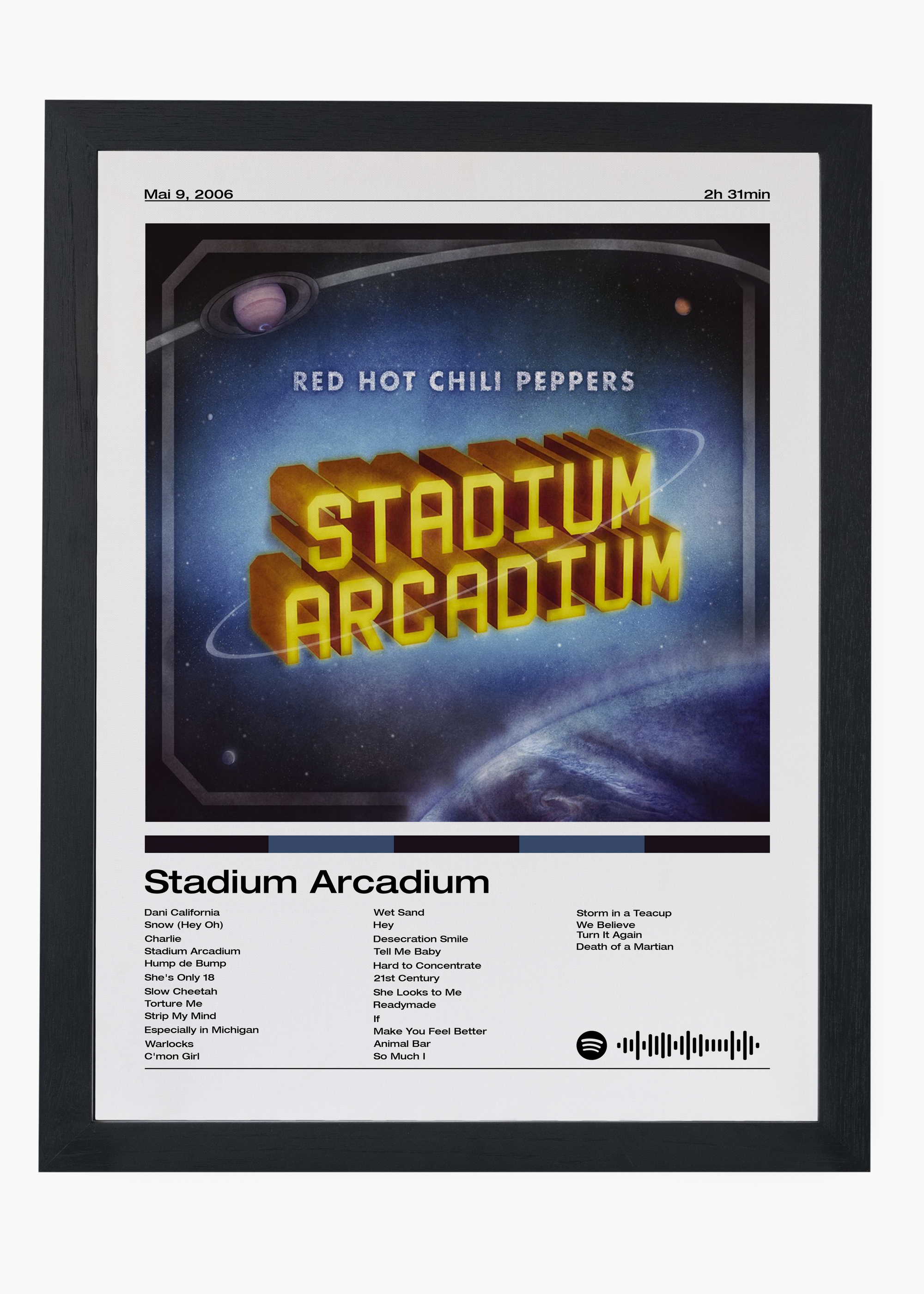 Quadro Red Hot Chili Peppers Stadium Arcadium - 4