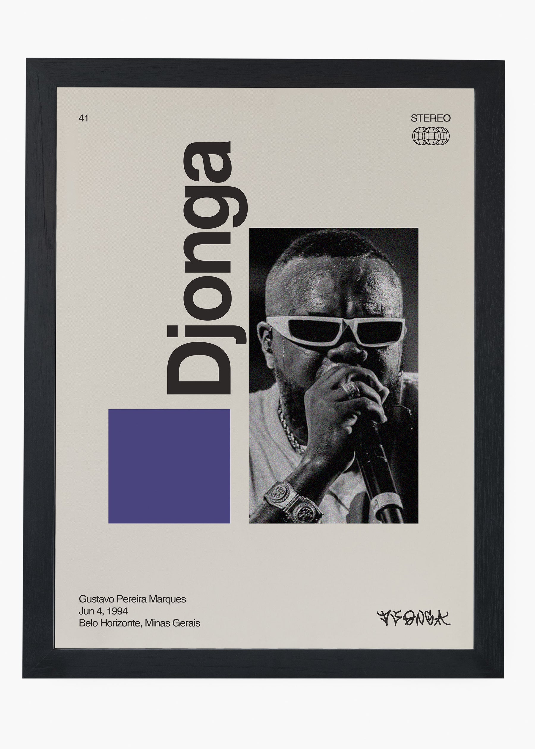 Quadro Signature Djonga