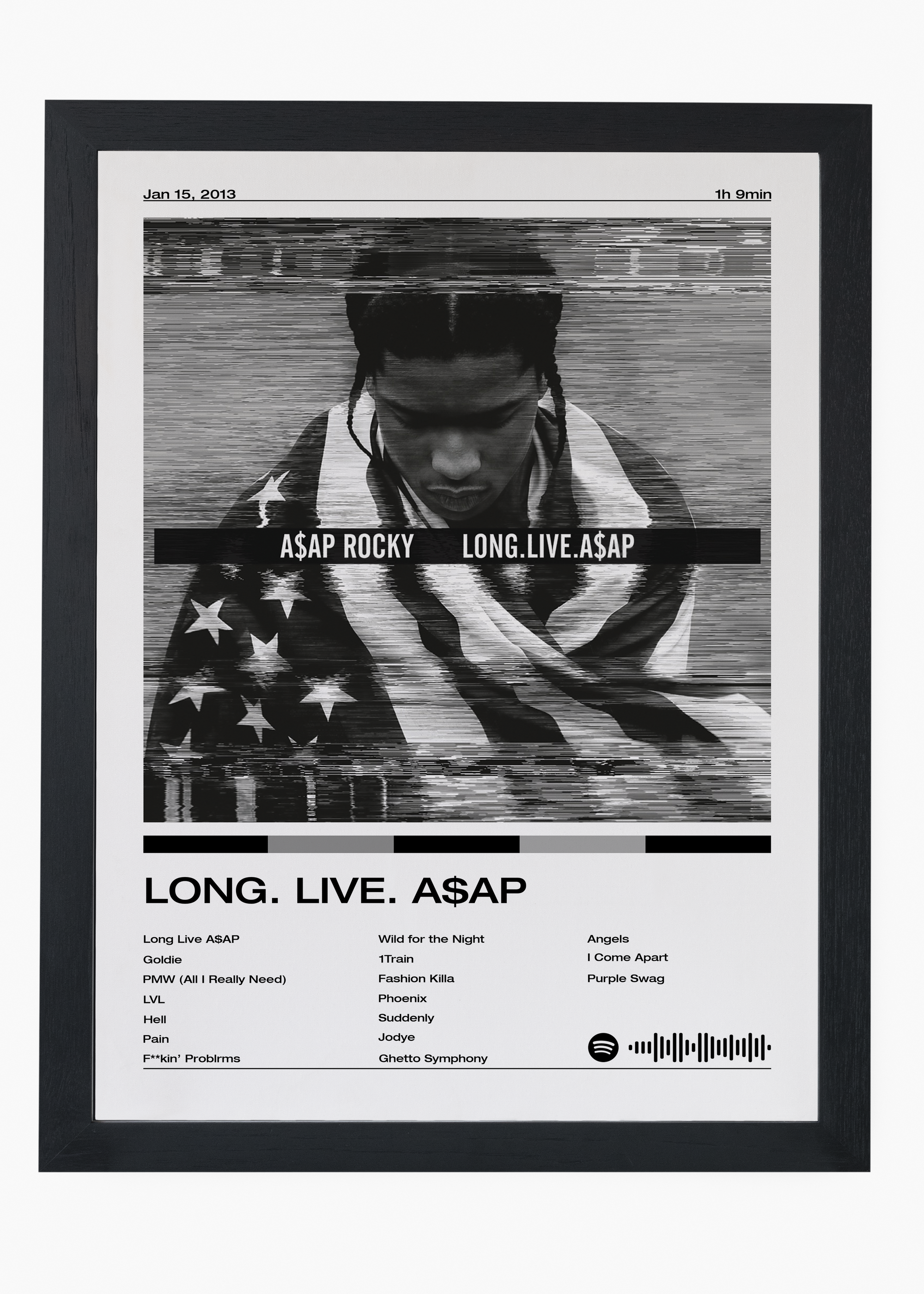 Quadro A$AP Rocky Long. Live - 4