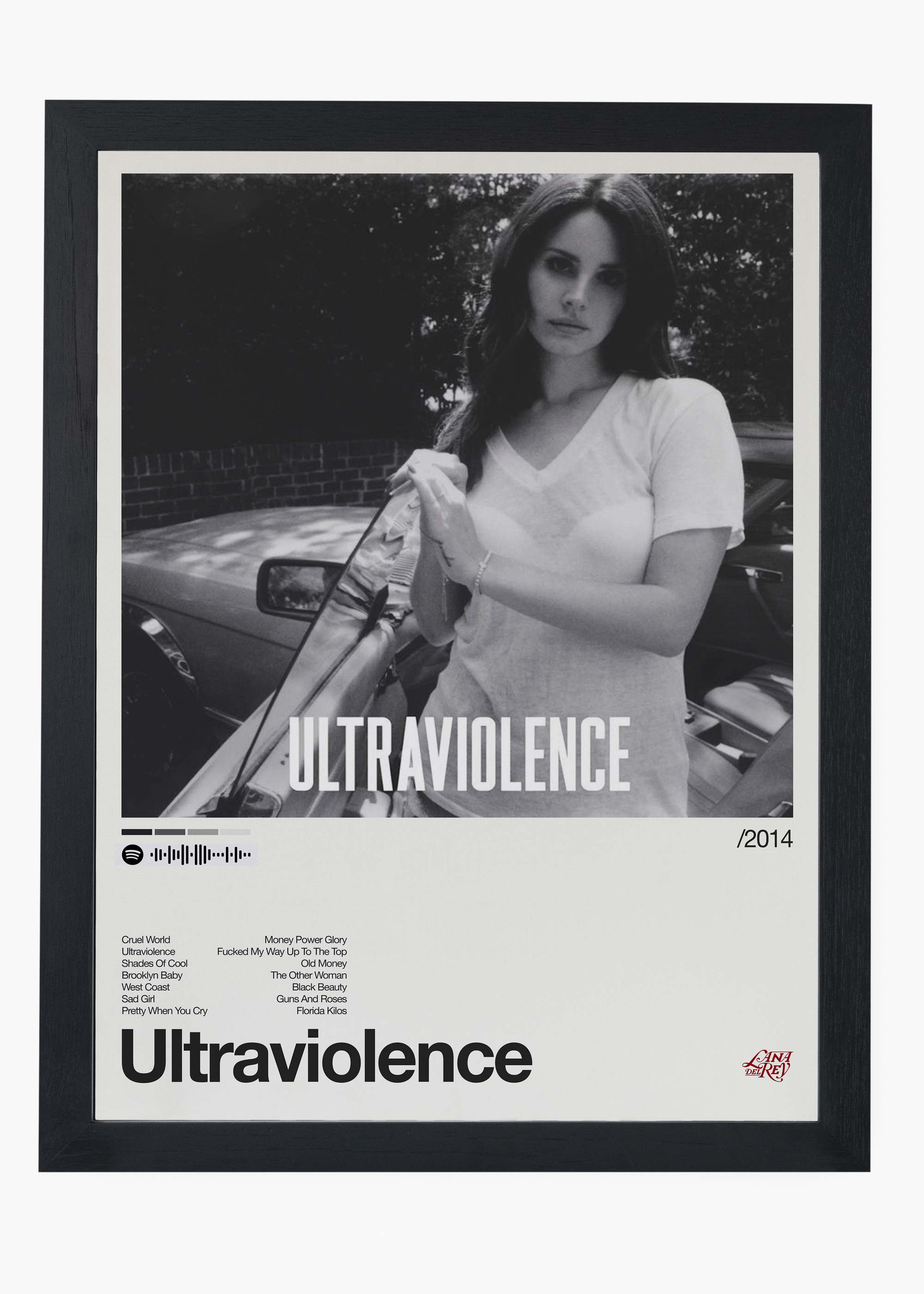 Quadro Lana Del Rey Ultraviolence II - 4