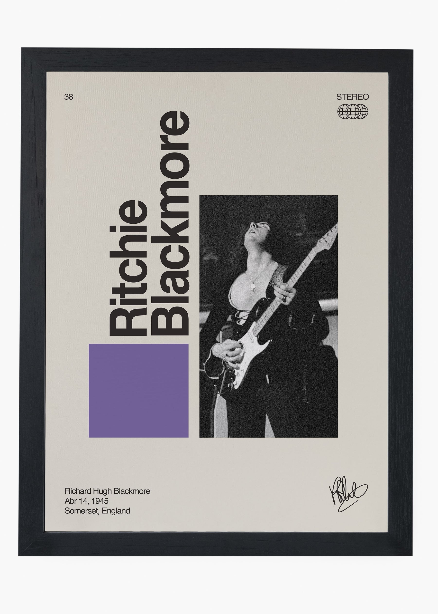 Quadro Signature Ritche Blackmore