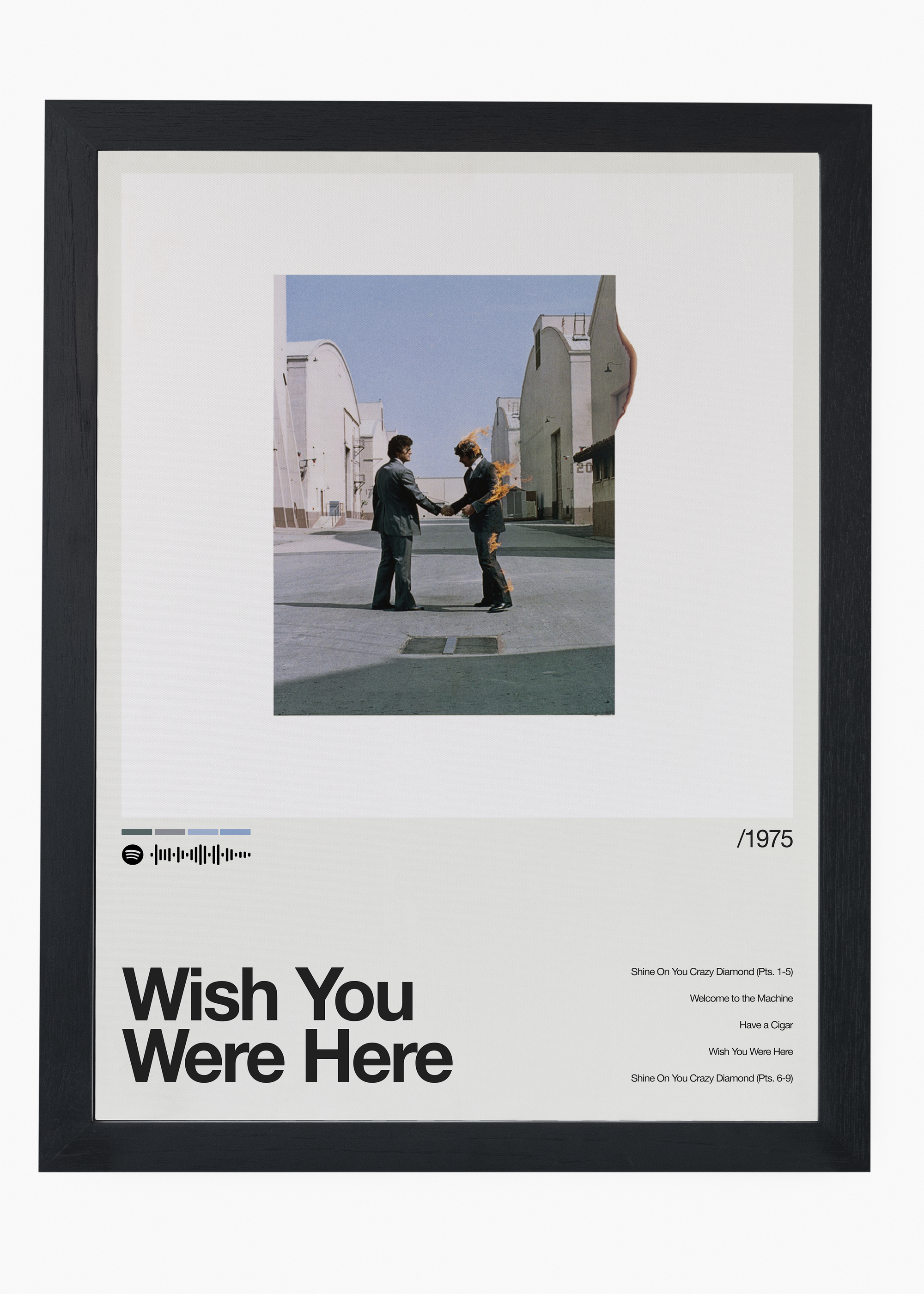 Quadro Pink Floyd Wish You Were Here II - 4