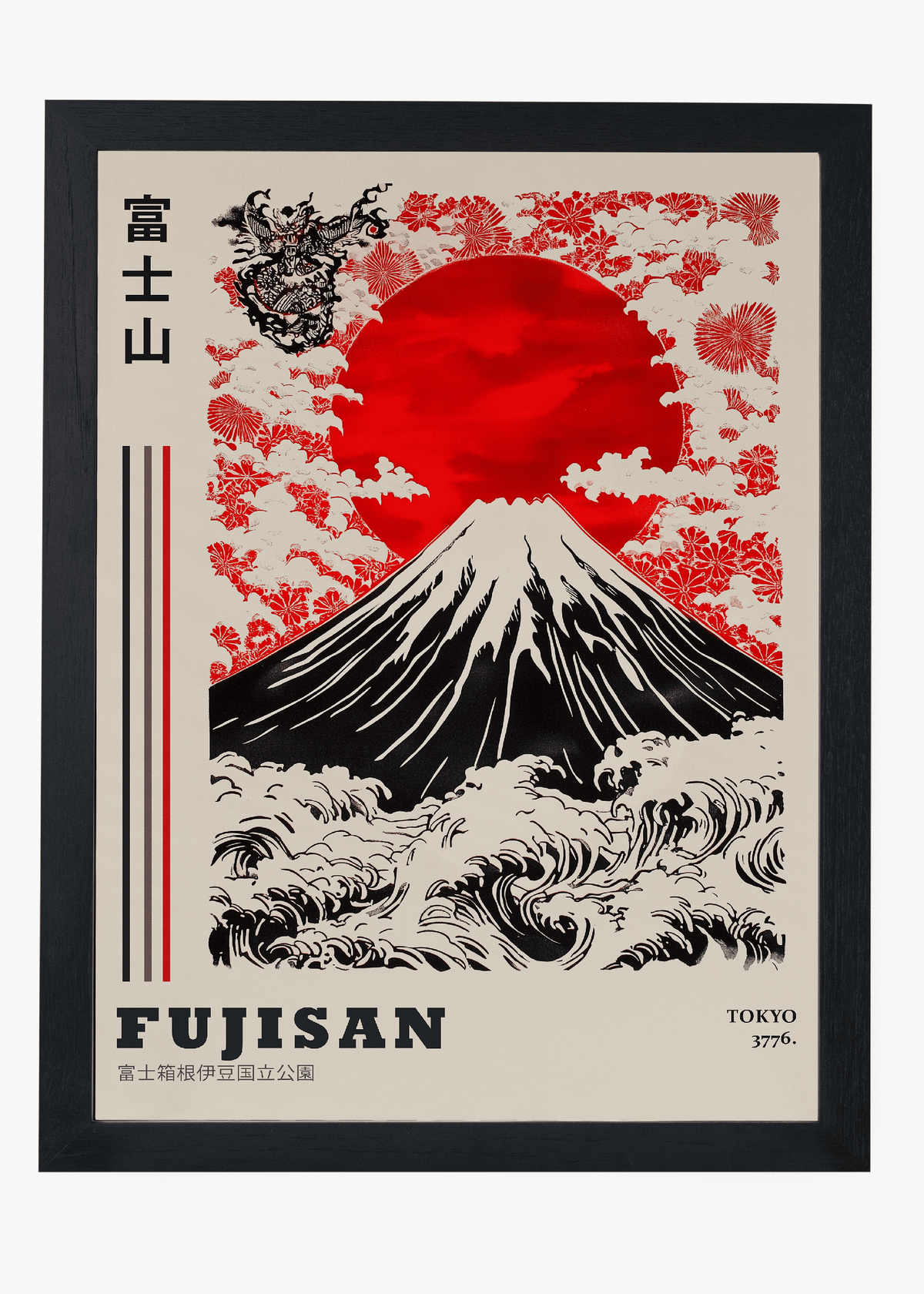 Quadro Japones Fujisan 3776 - 4