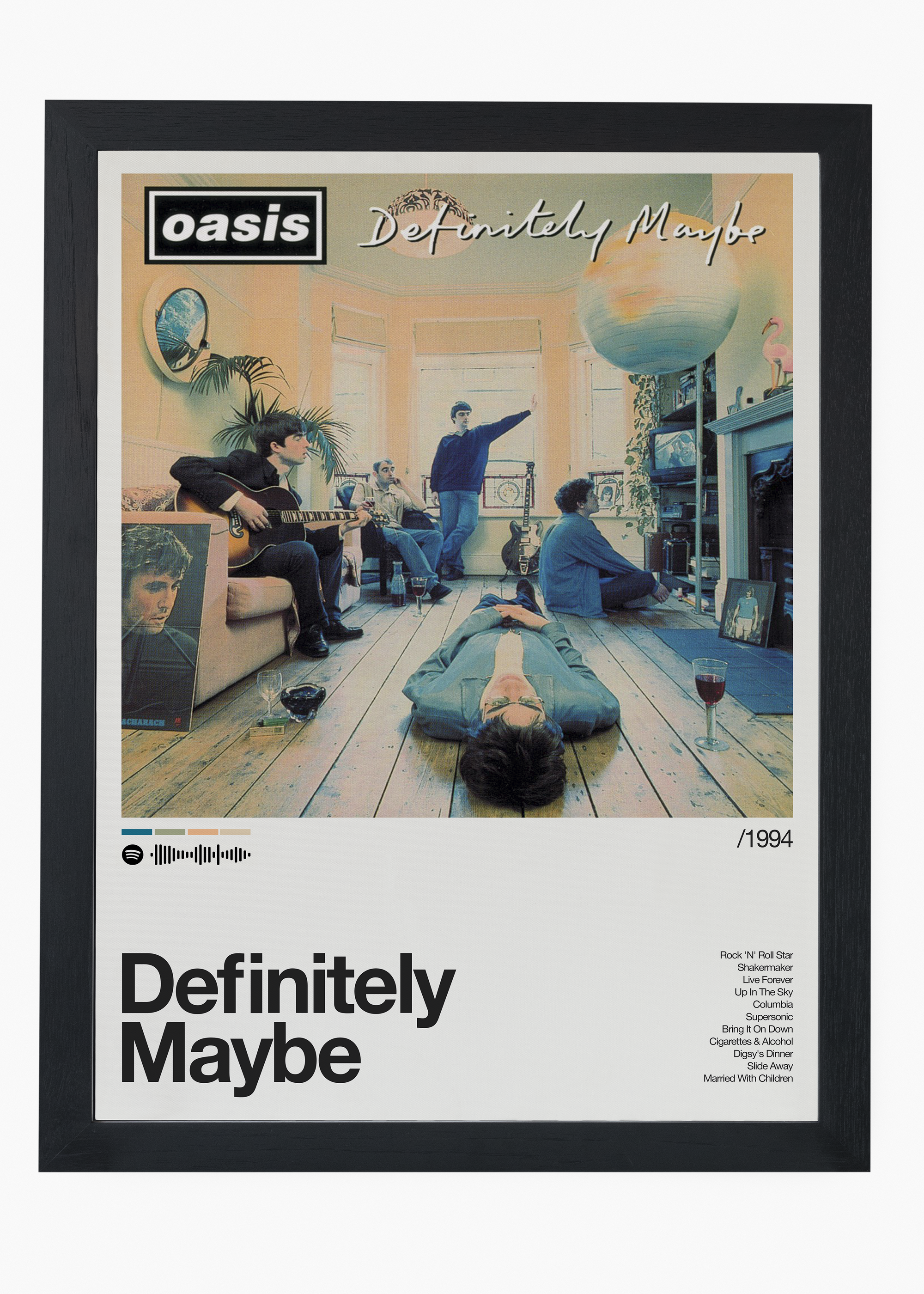 Quadro Oasis Definitely Maybe II - 4