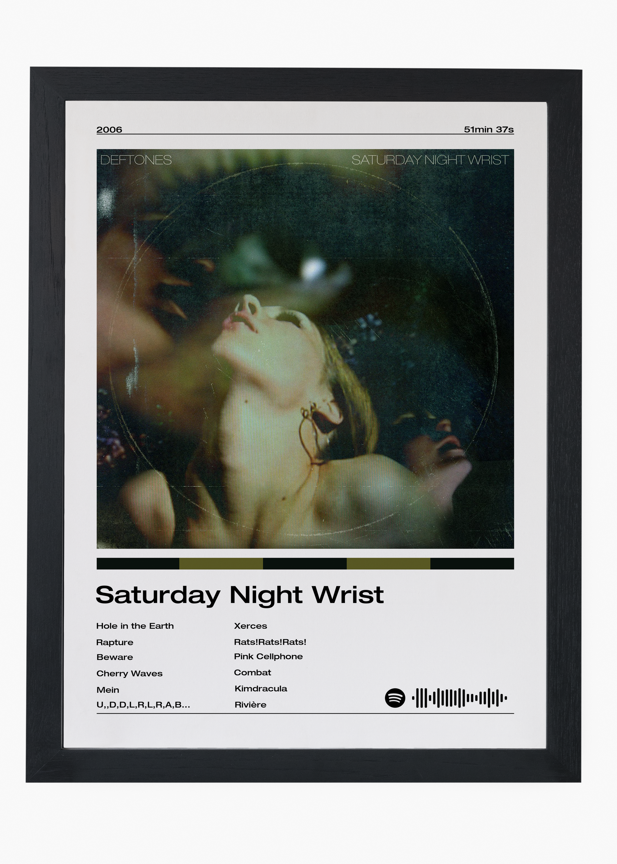 Quadro Deftones Saturday Night Wrist - 4