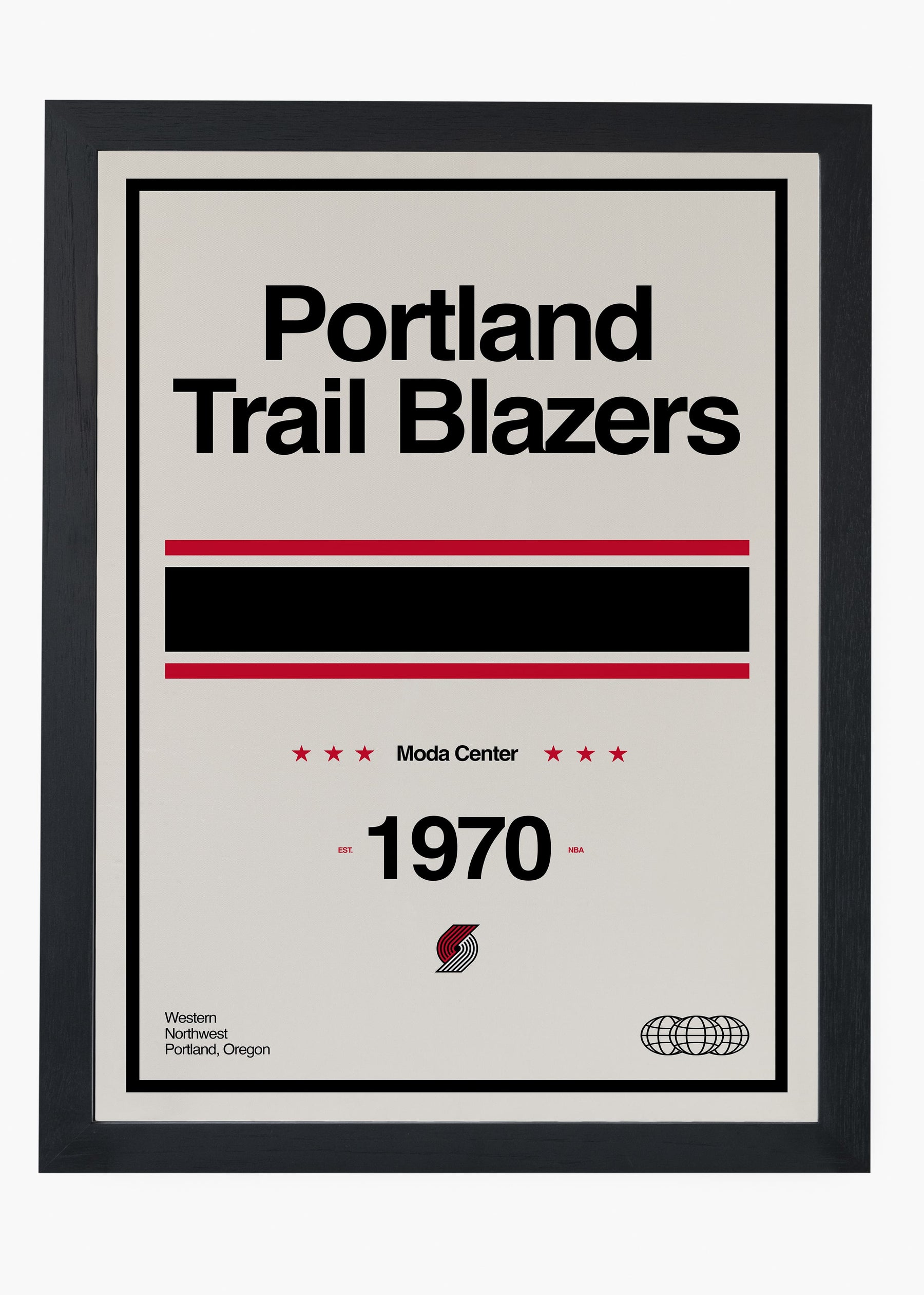 Quadro NBA Portland Trail Brazers
