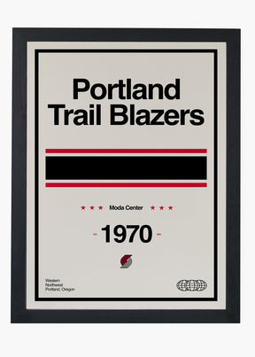 Quadro NBA Portland Trail Brazers