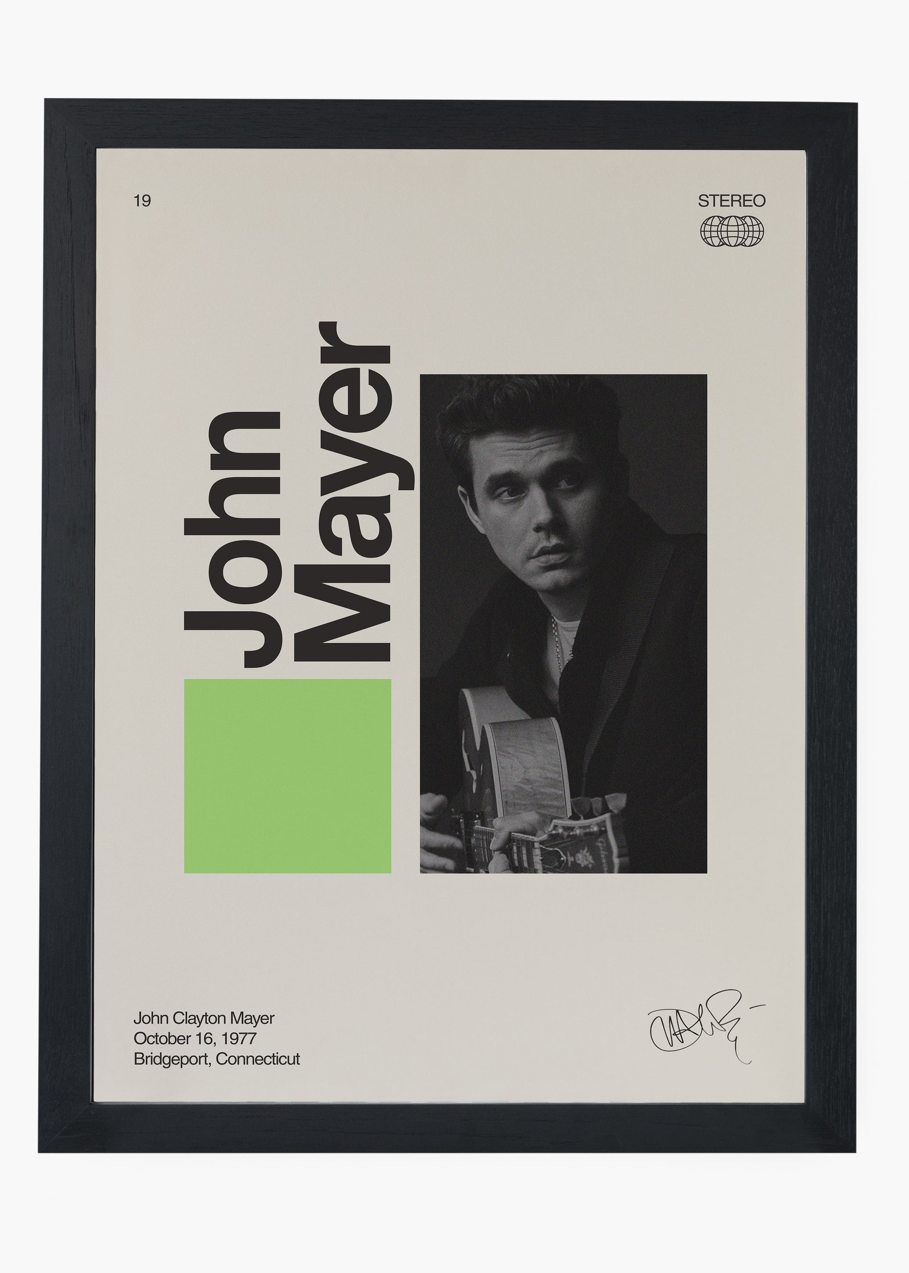 Quadro Signature John Mayer