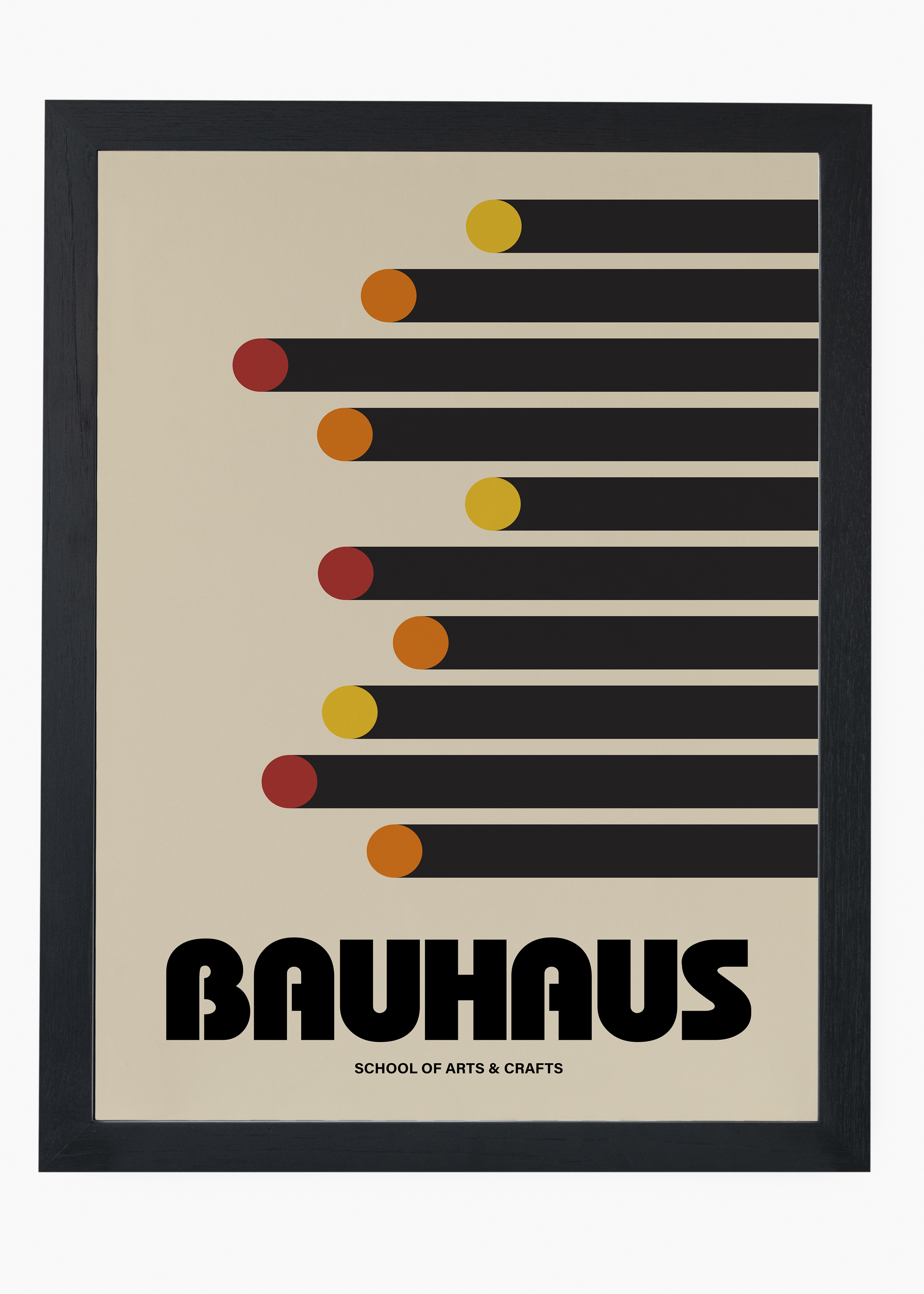 Quadro Bauhaus Symetry - 4