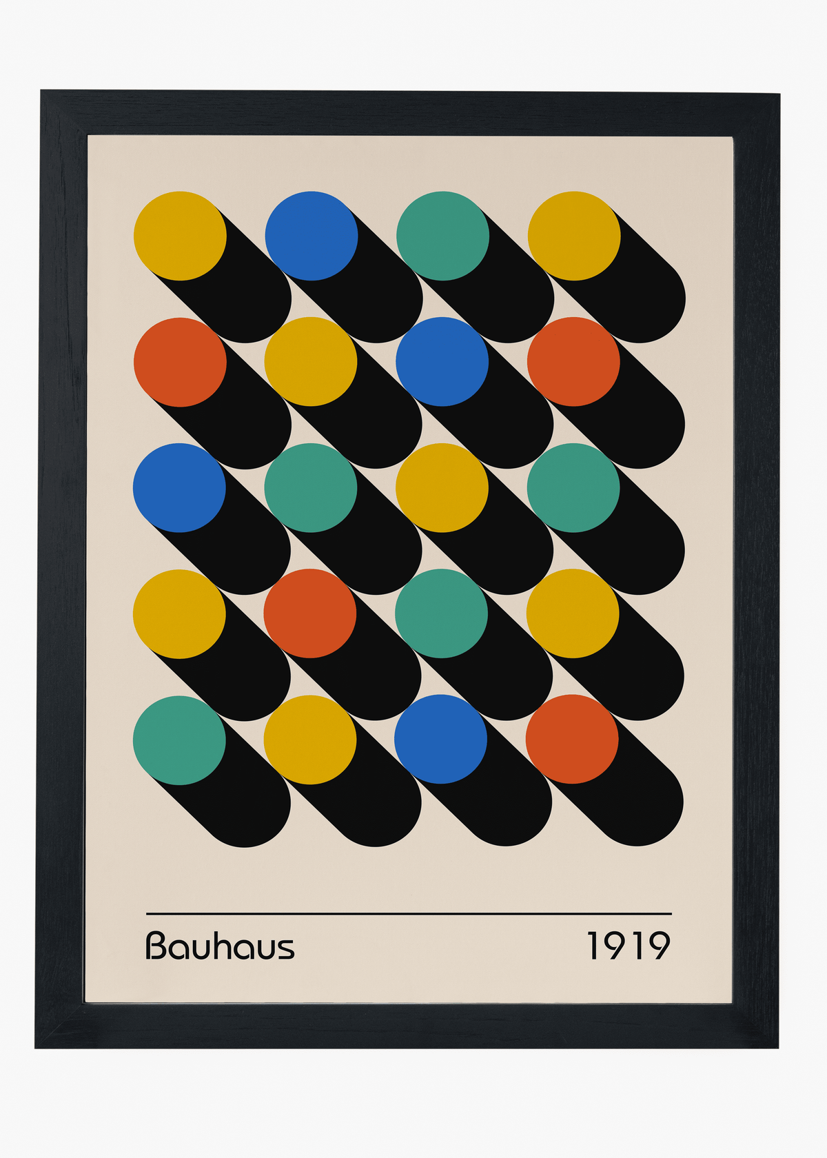 Quadro Bauhaus Spatial Tension