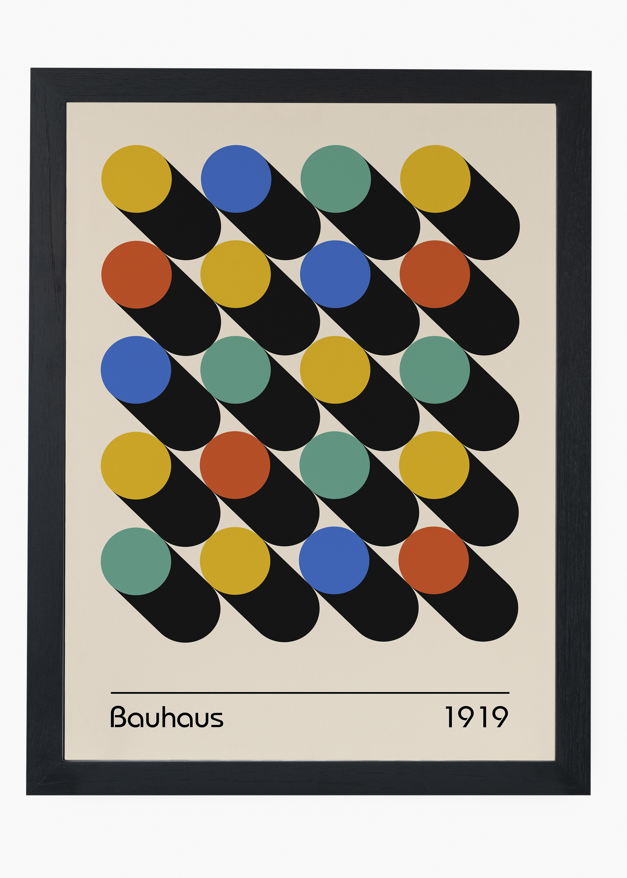 Quadro Bauhaus Spatial Tension - 4