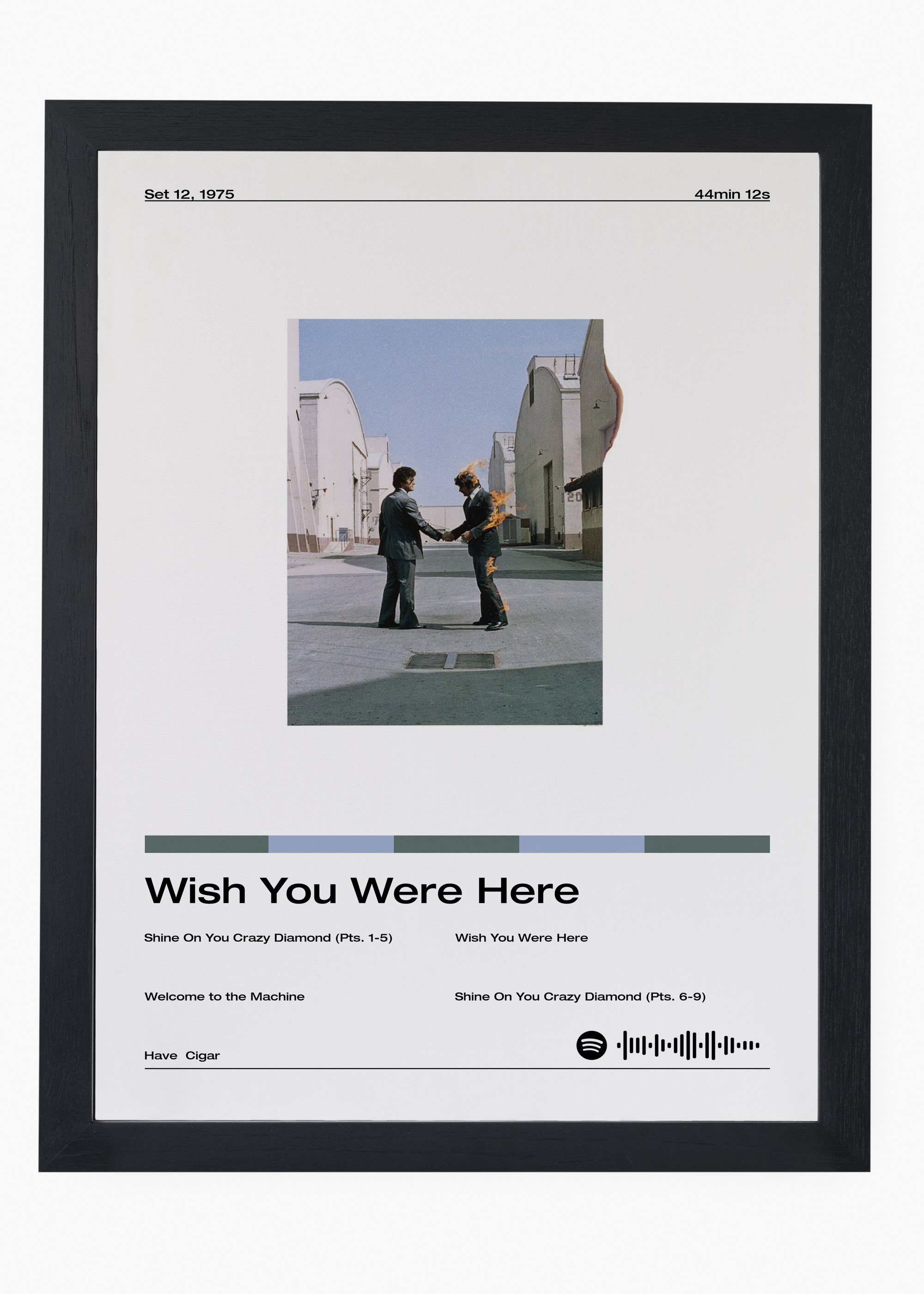 Quadro Pink Floyd Wish You Were Here - 4