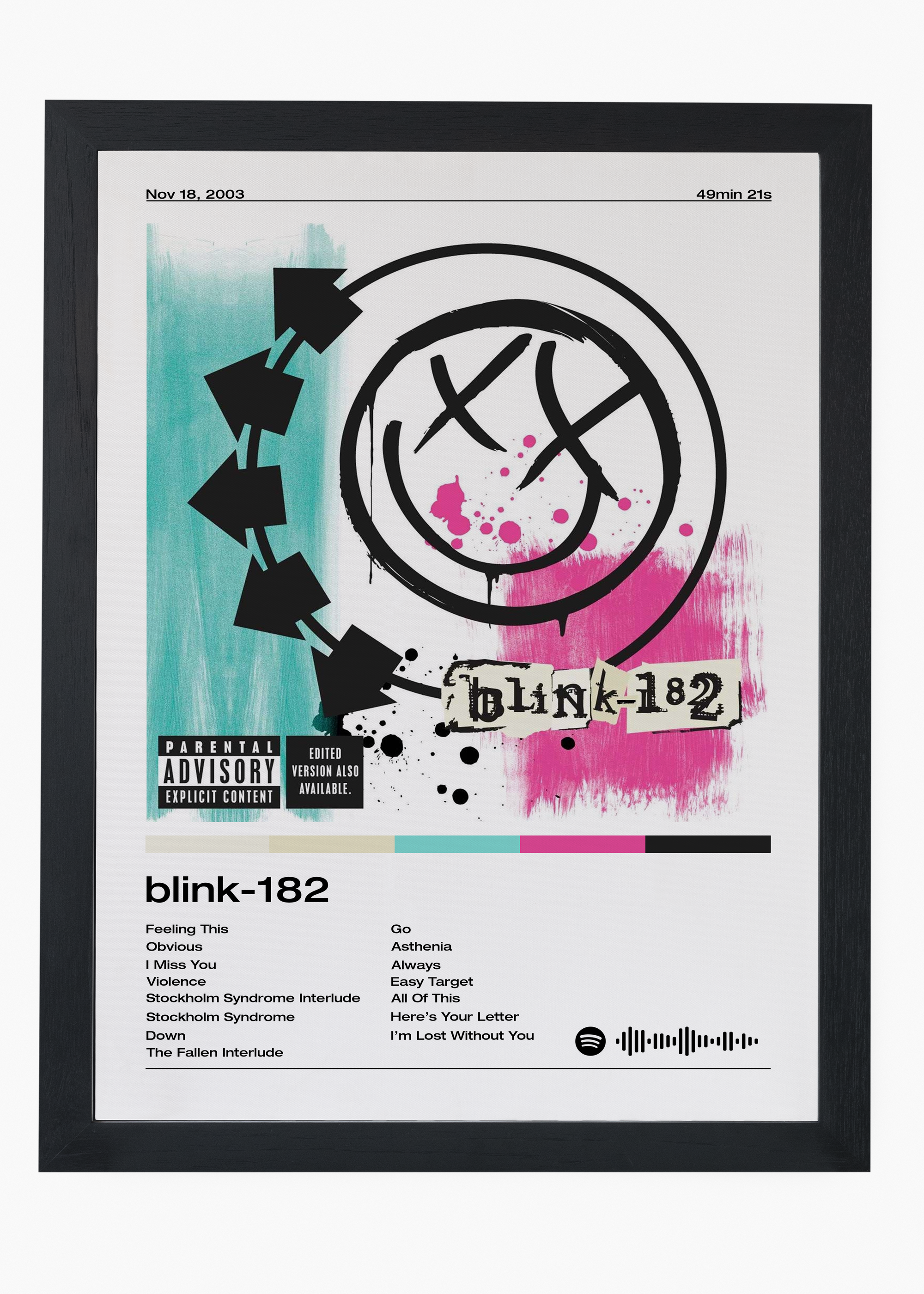 Quadro Blink-182 - 4