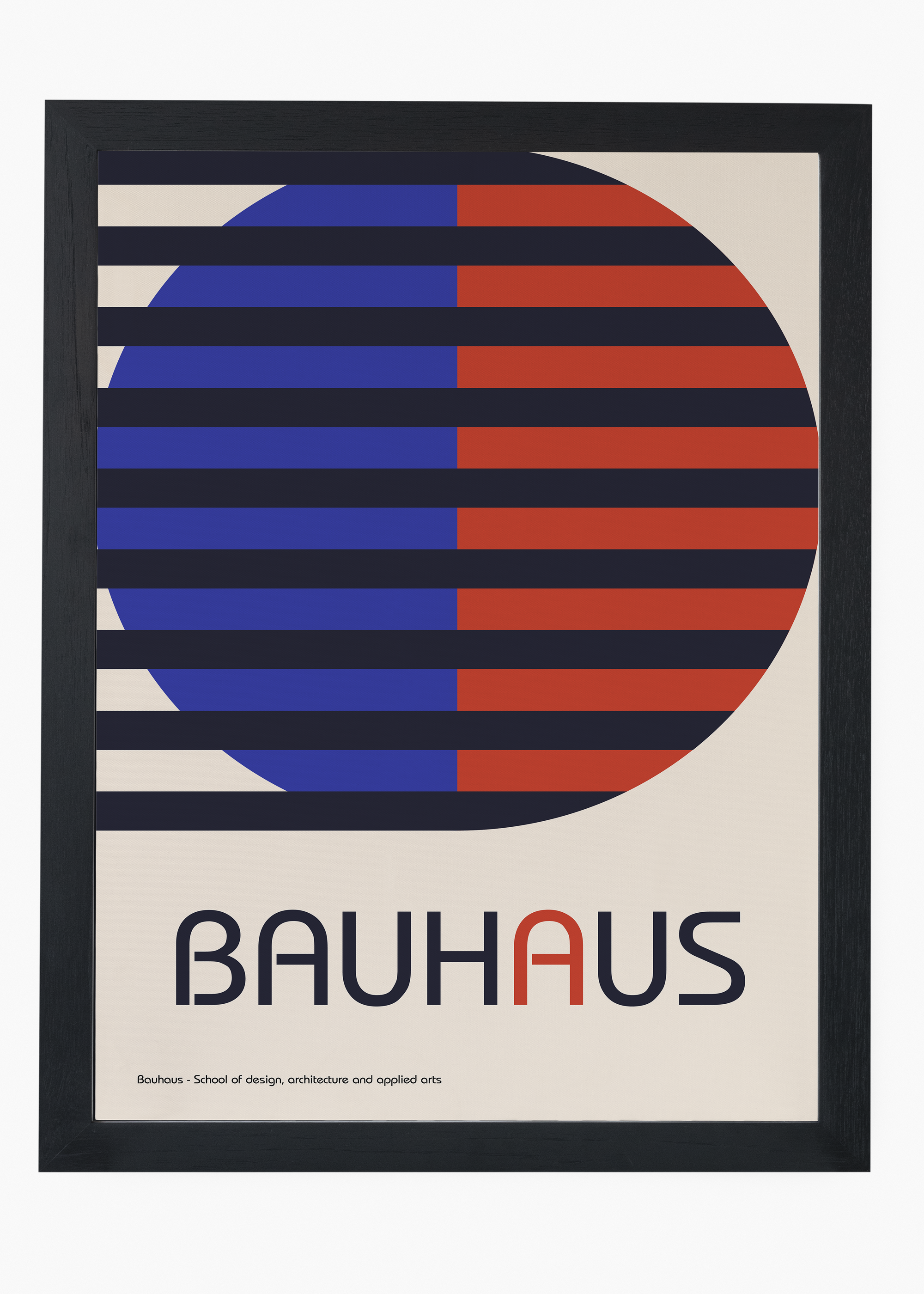 Quadro Bauhaus Midnight - 4