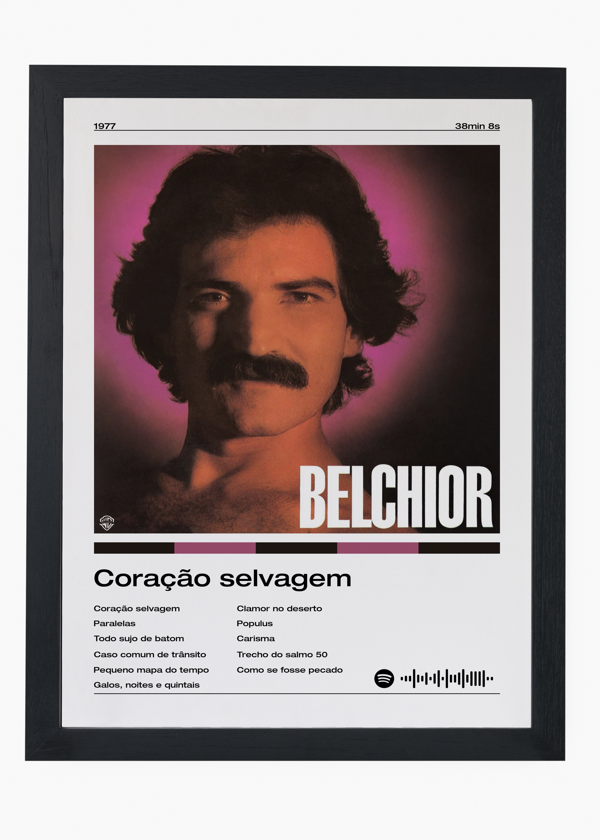 Quadro Belchior Coração selvagem - 4