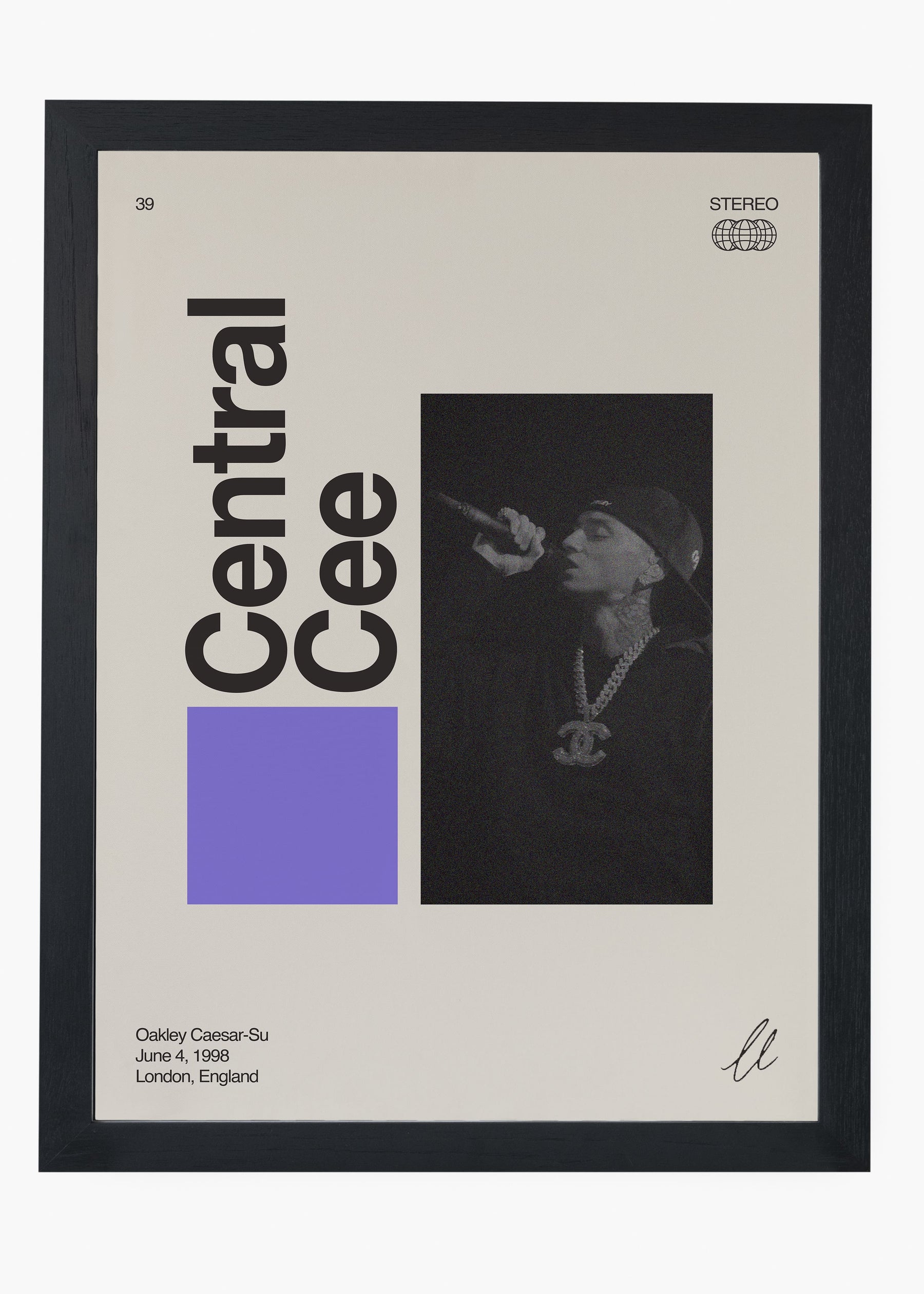 Quadro Signature Central Cee