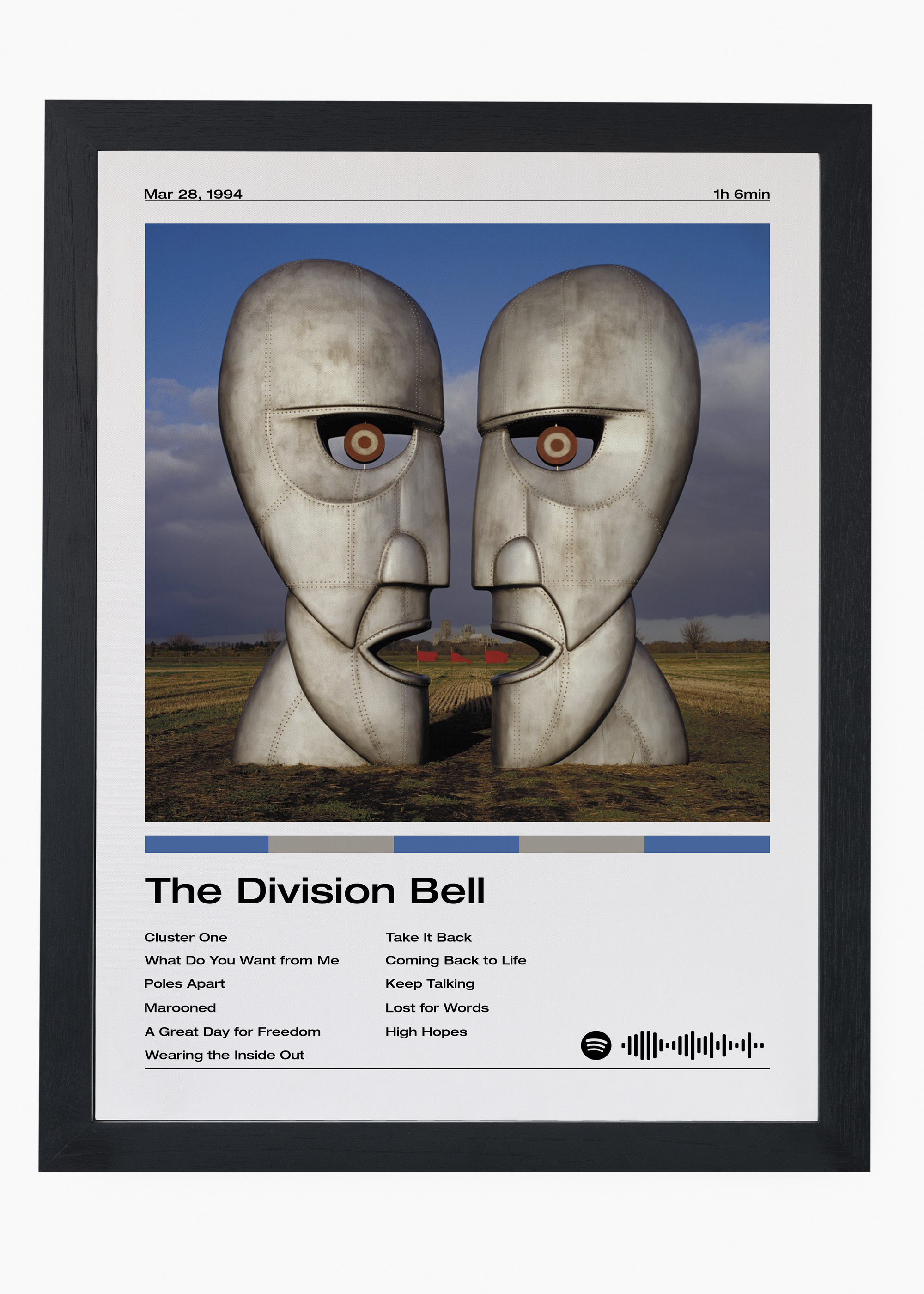Quadro Pink Floyd The Division Bell - 4