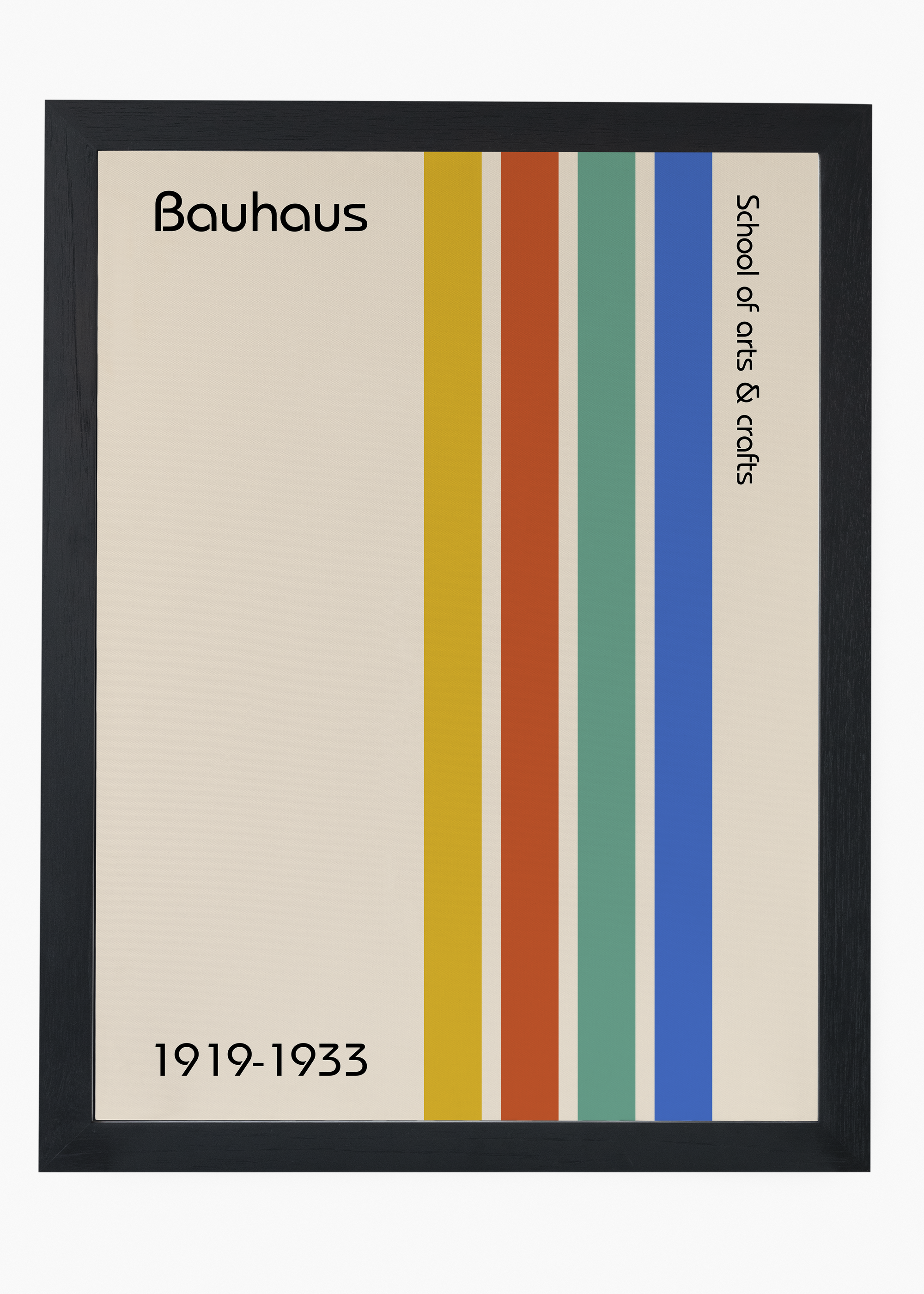 Quadro Bauhaus Symmetry - 4