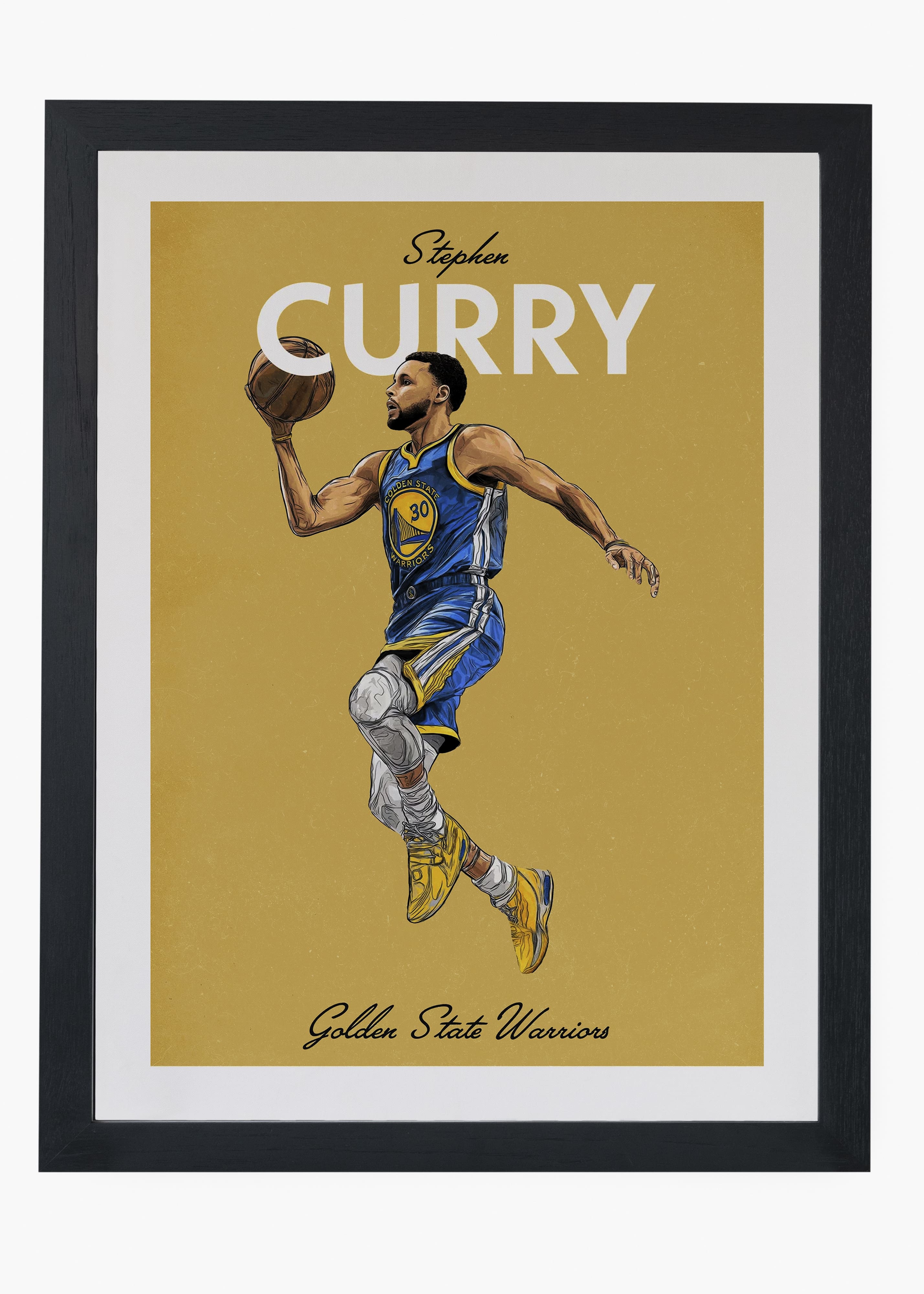 Quadro Stephen Curry - Golden State Warriors