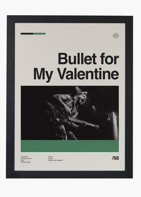 Quadro Bullet For My Valentine Banda