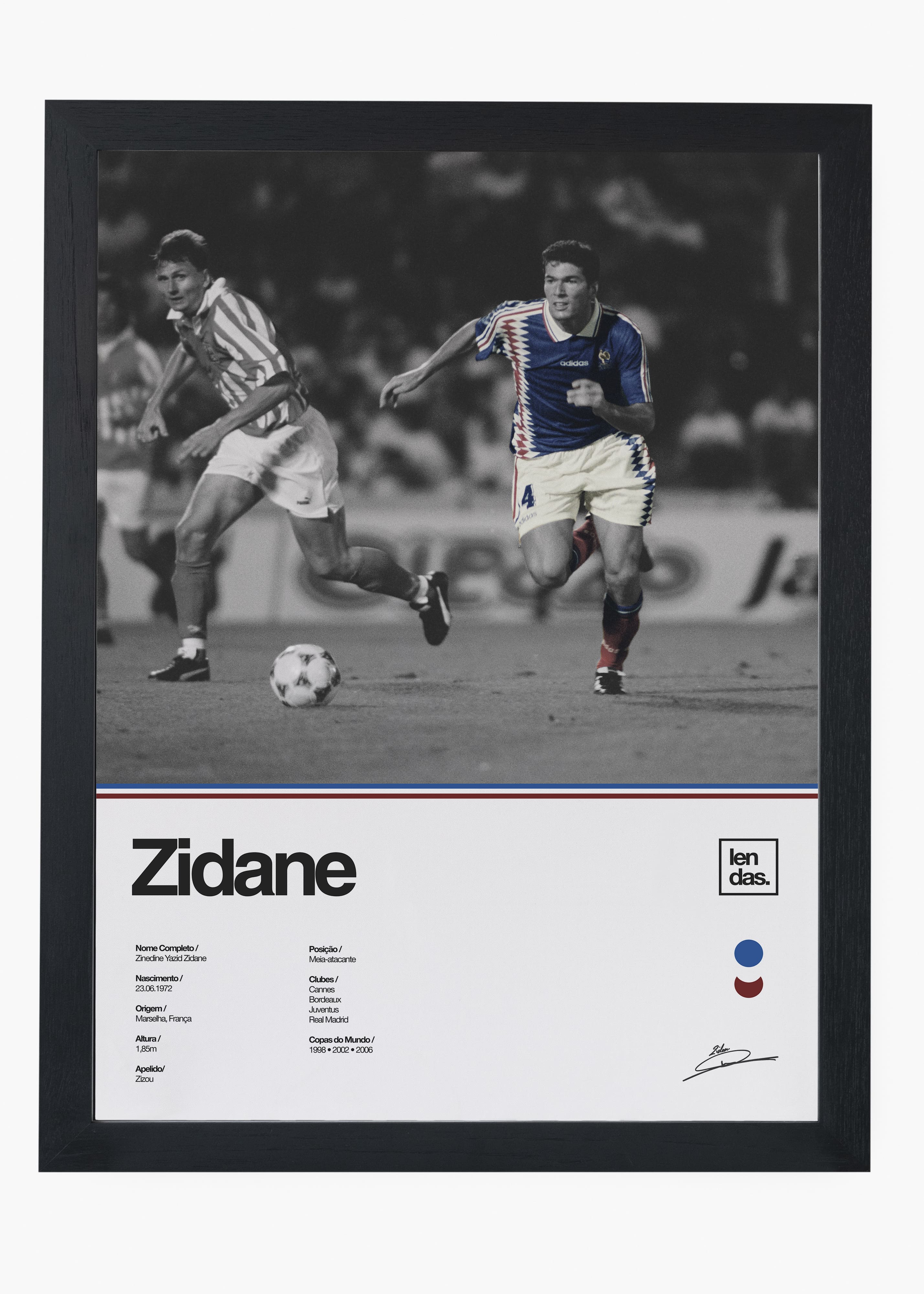 Quadro Zidane