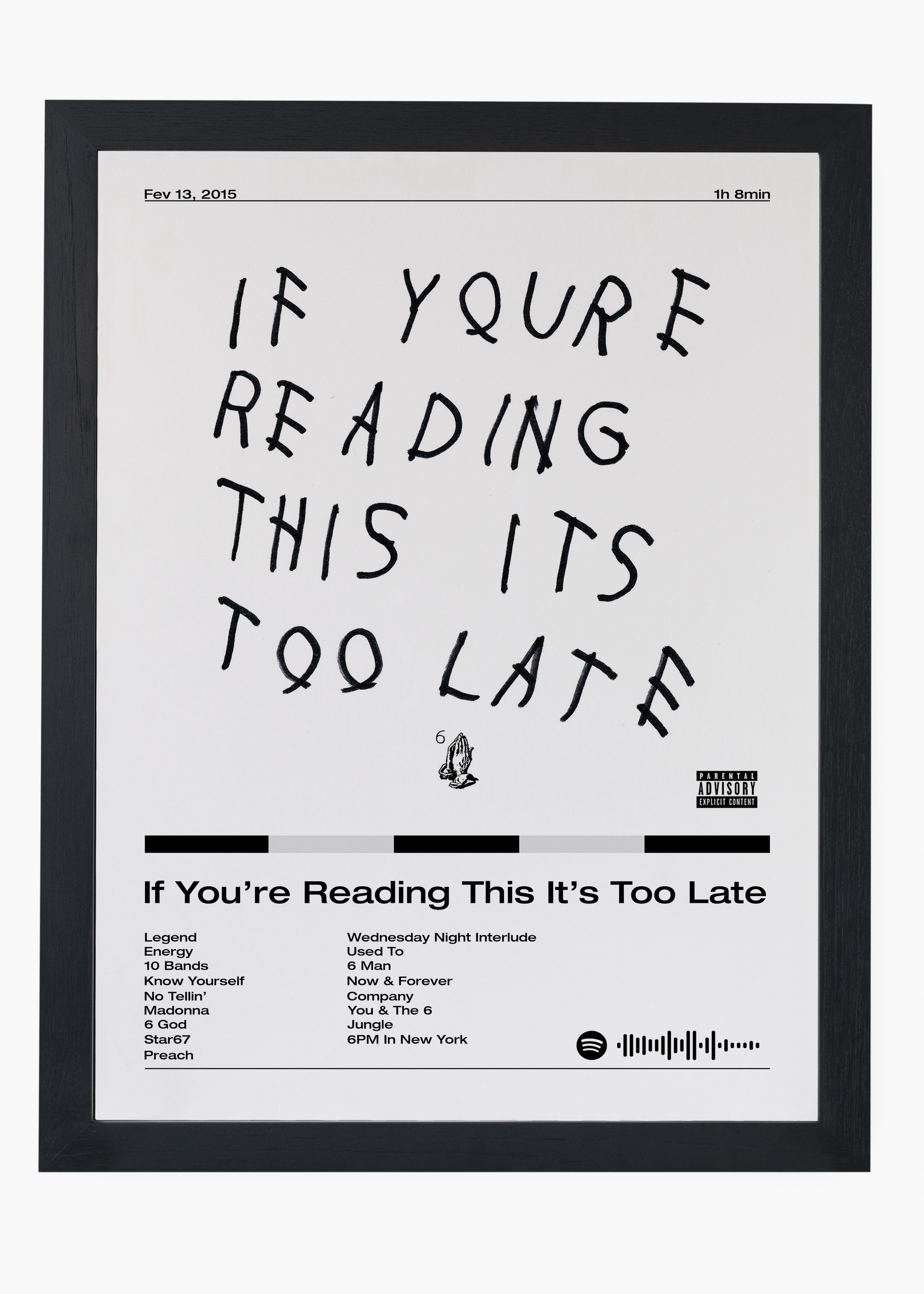 Quadro Drake If You're Reading This It's Too Late - 4