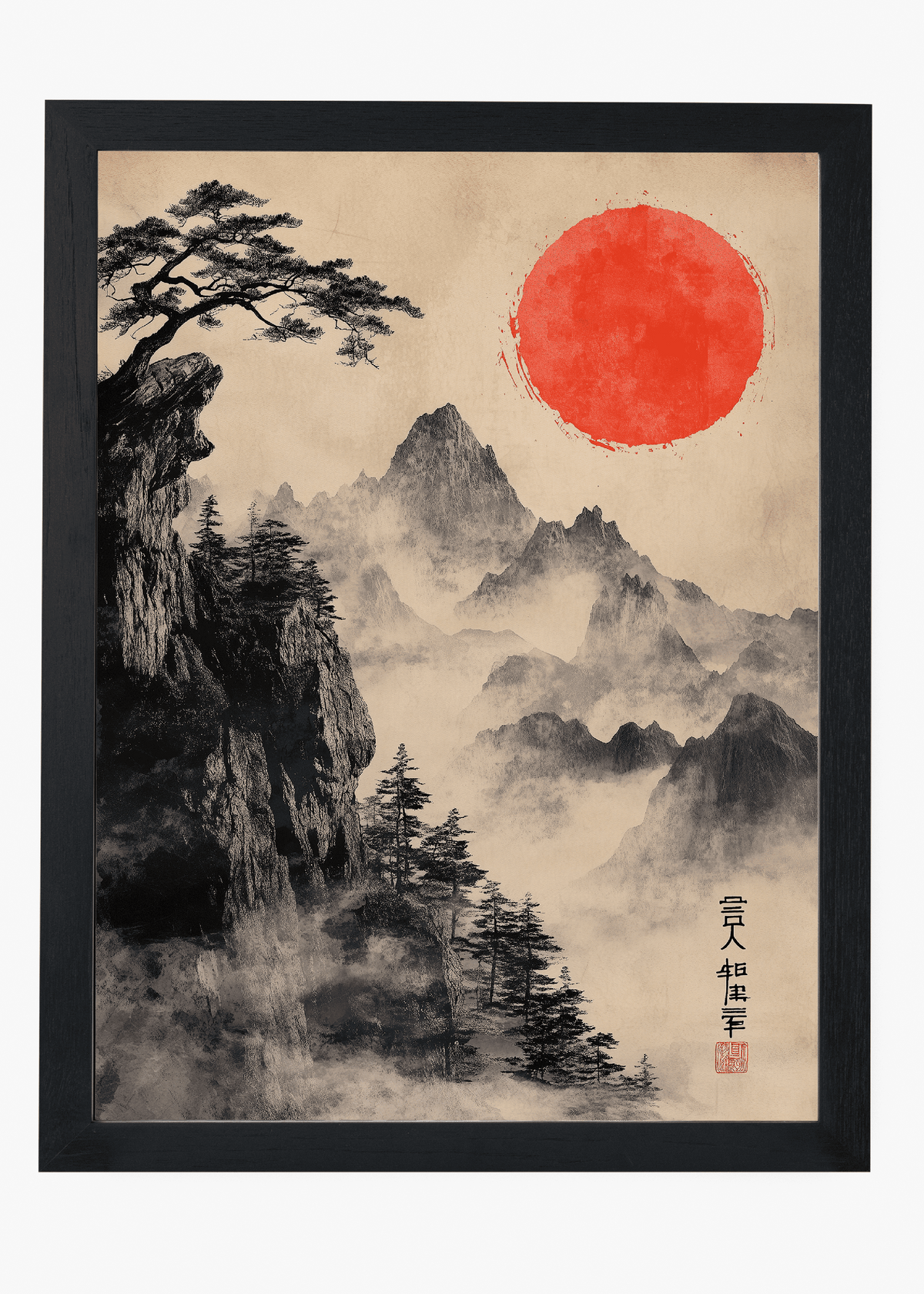 Quadro Japones Forest - 4
