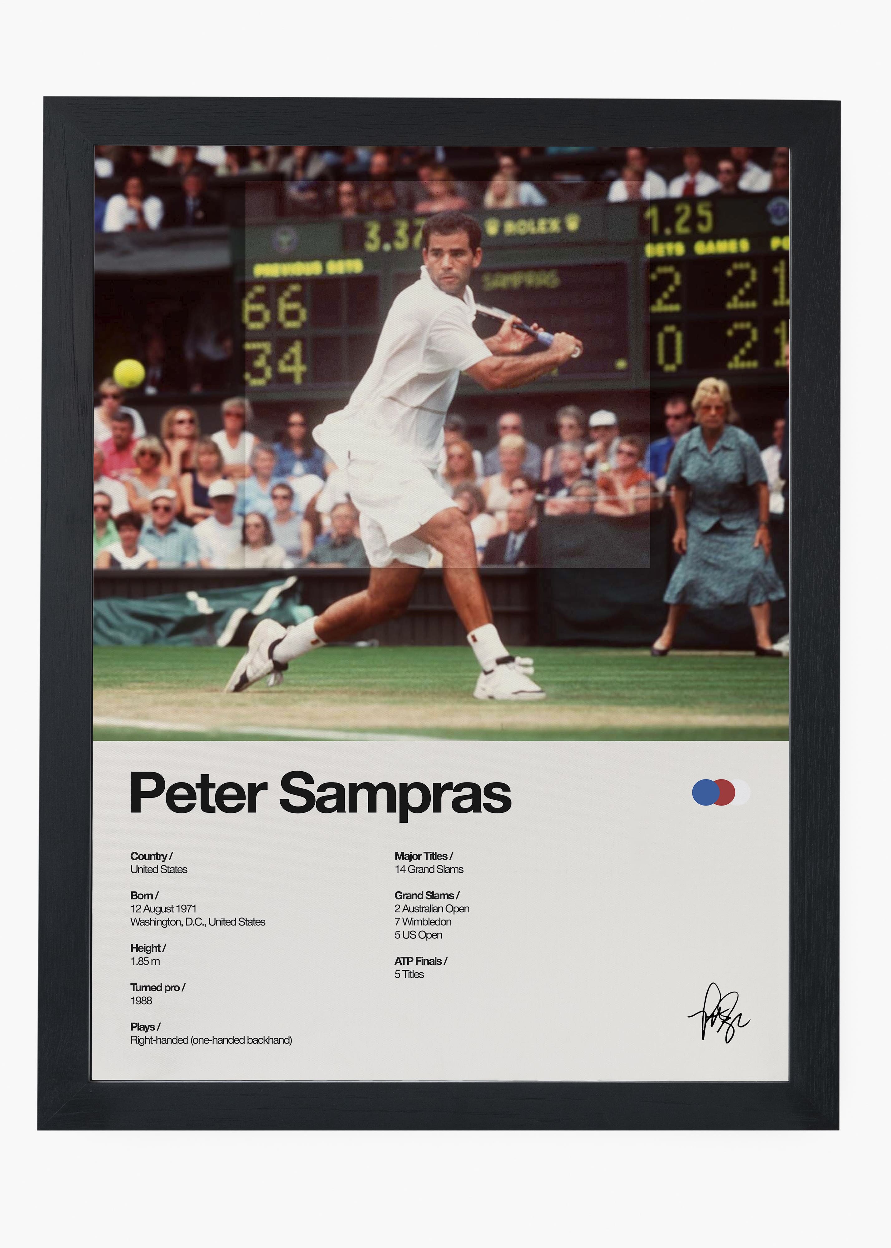 Quadro Peter Sampras