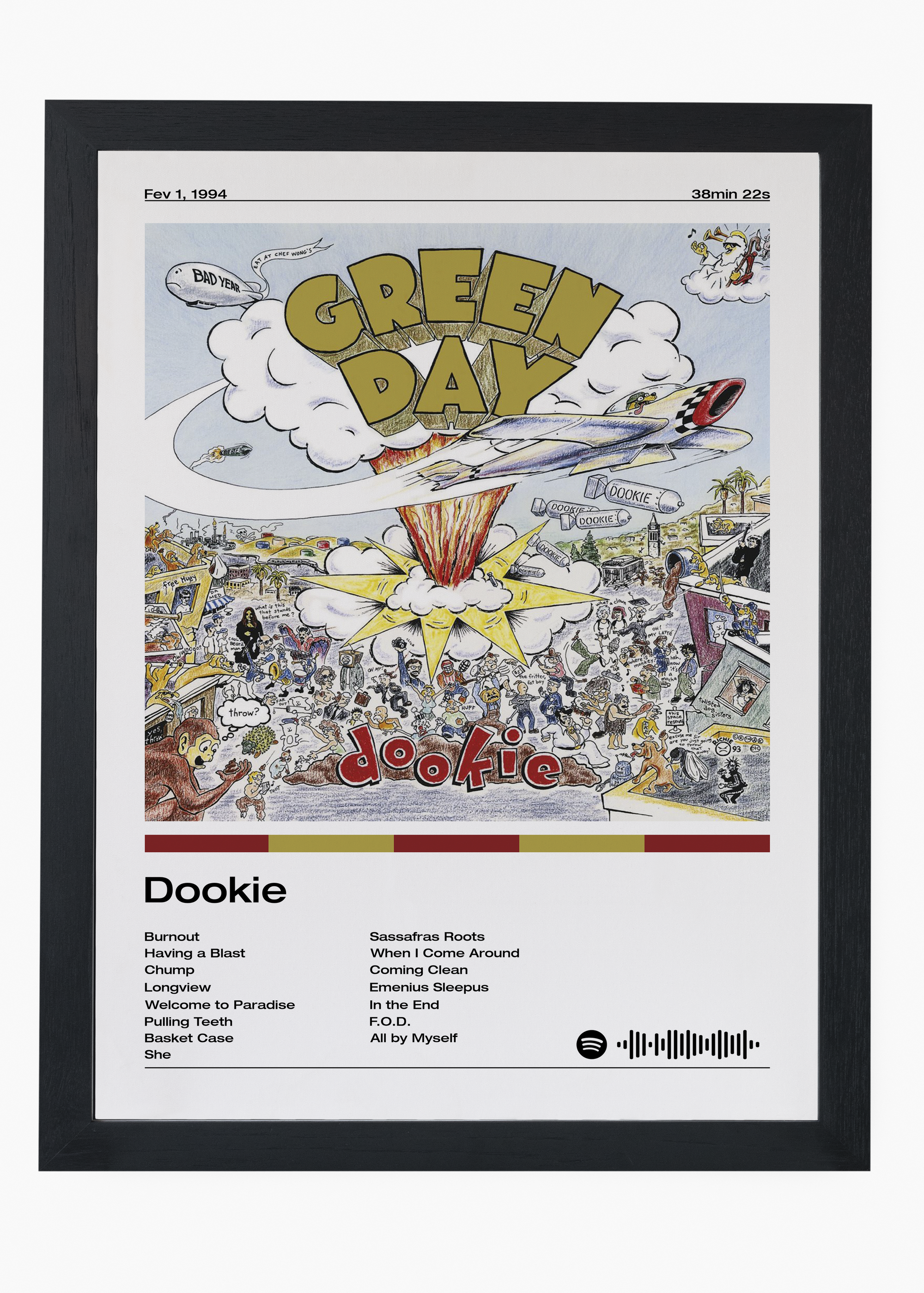 Quadro Green Day Dookie - 4