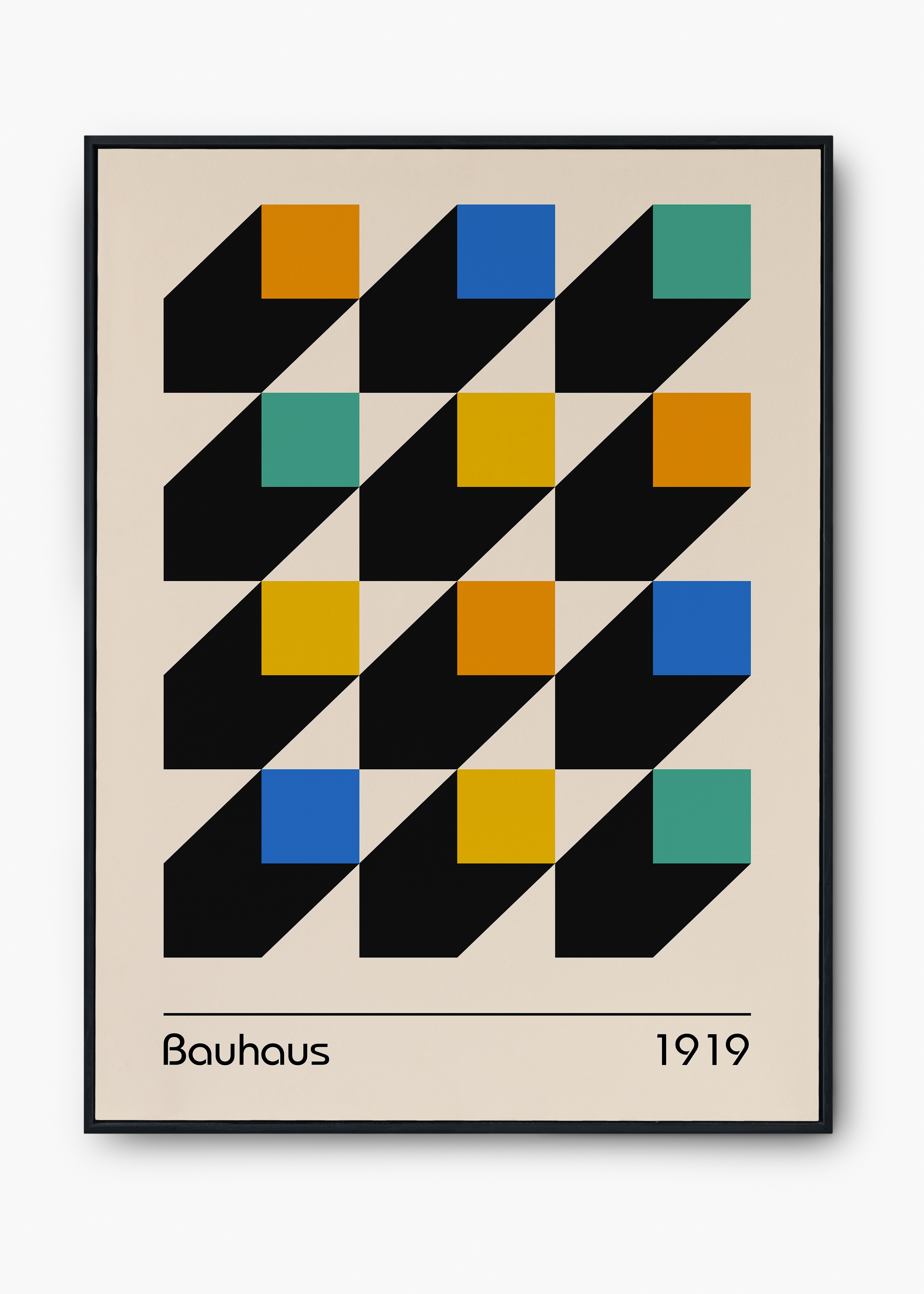 Quadro Bauhaus Visual Pulse