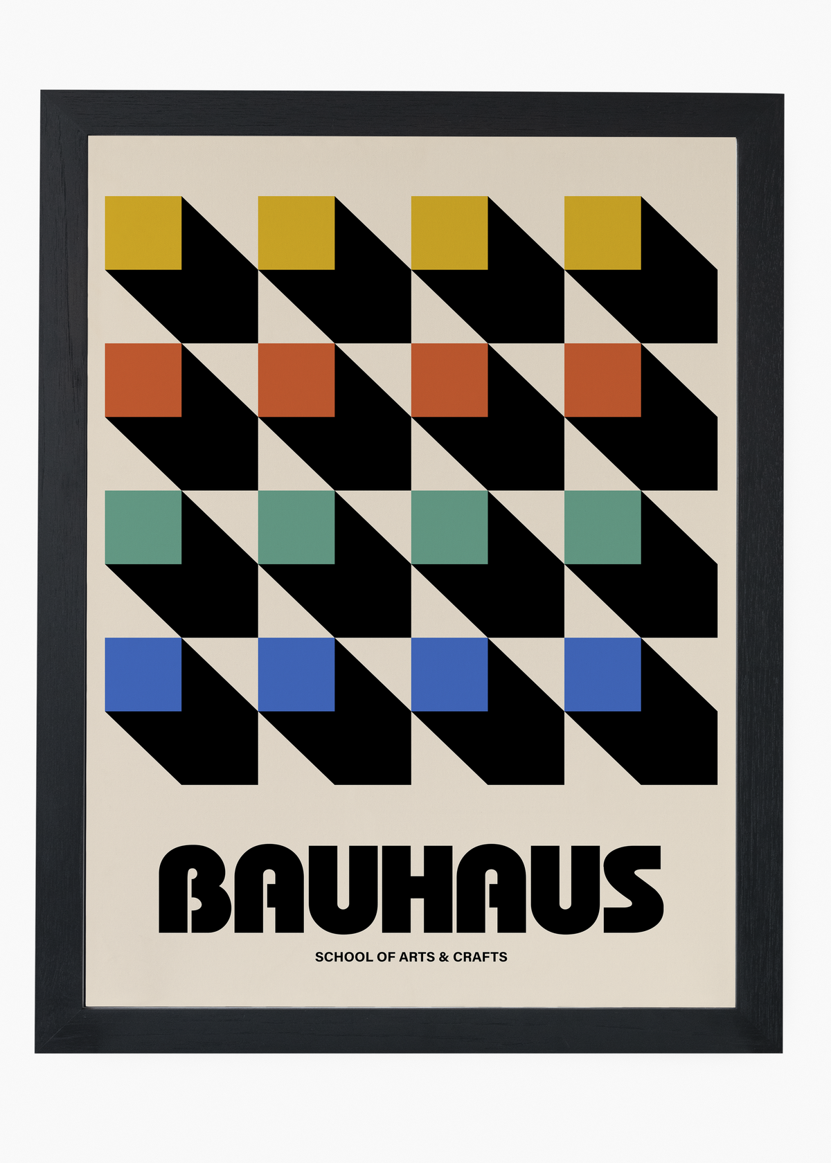 Quadro Bauhaus Bold Abstraction - 4