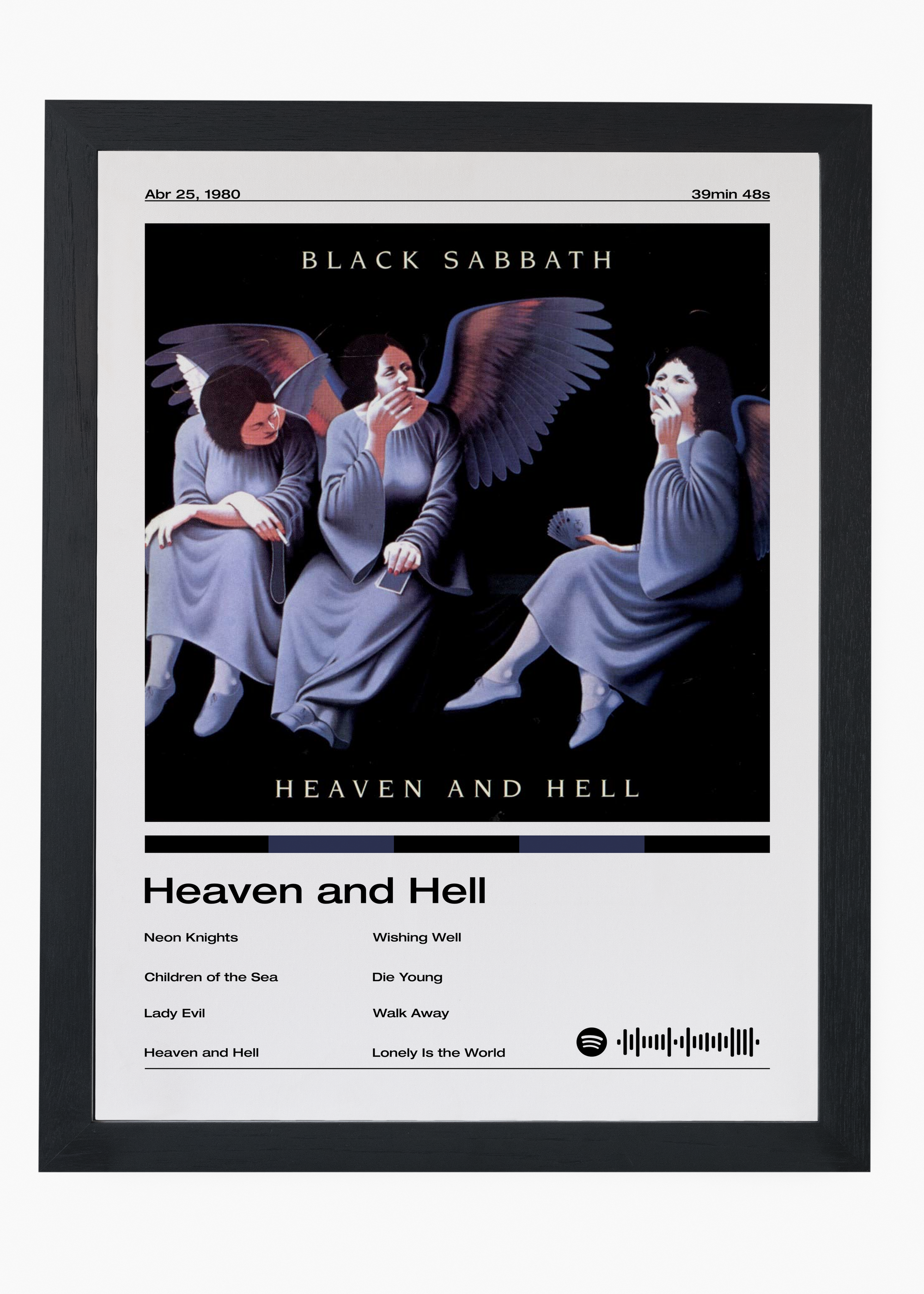 Quadro Black Sabbath Heaven and Hell - 4