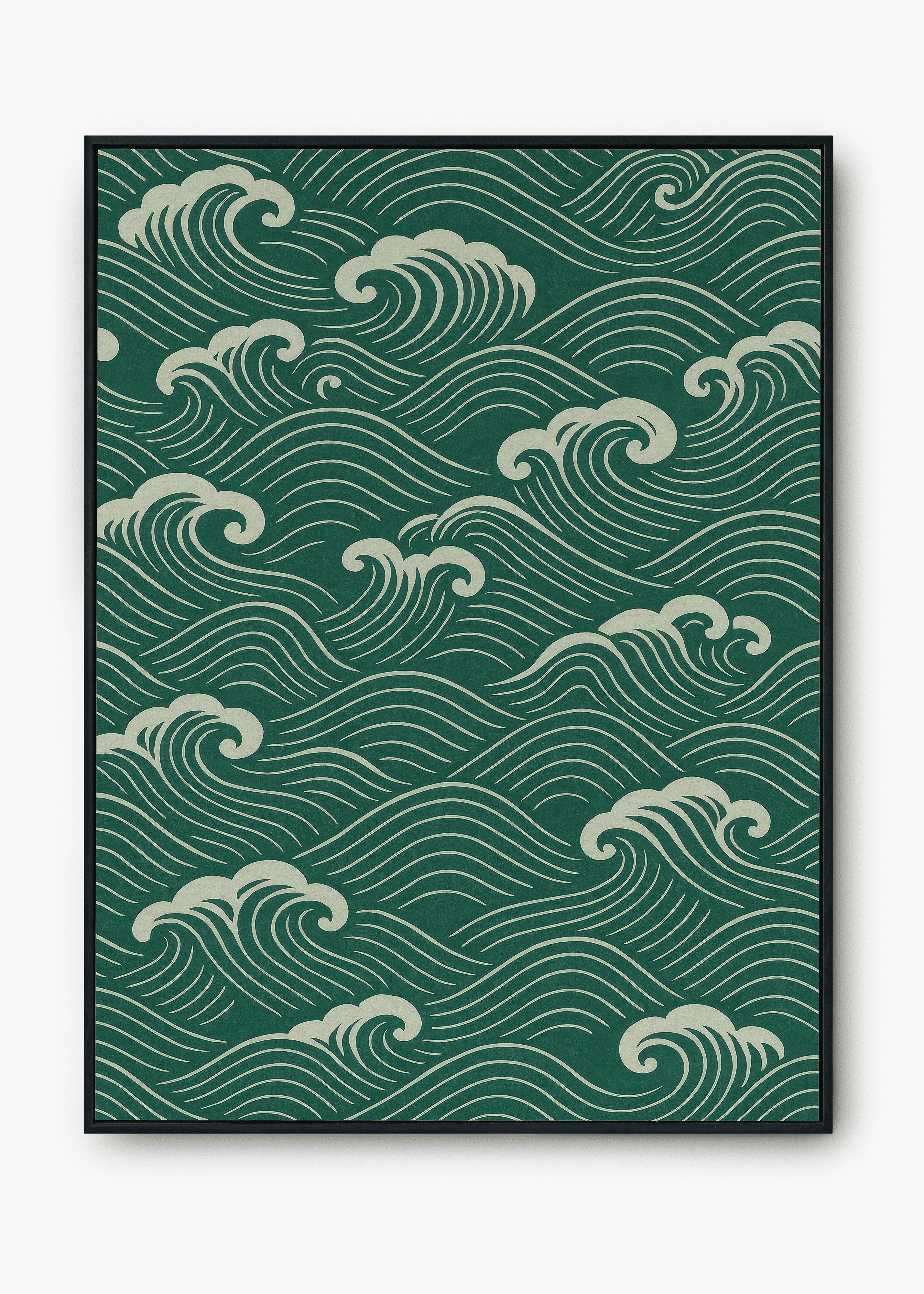 Quadro Japonês Forest Waves