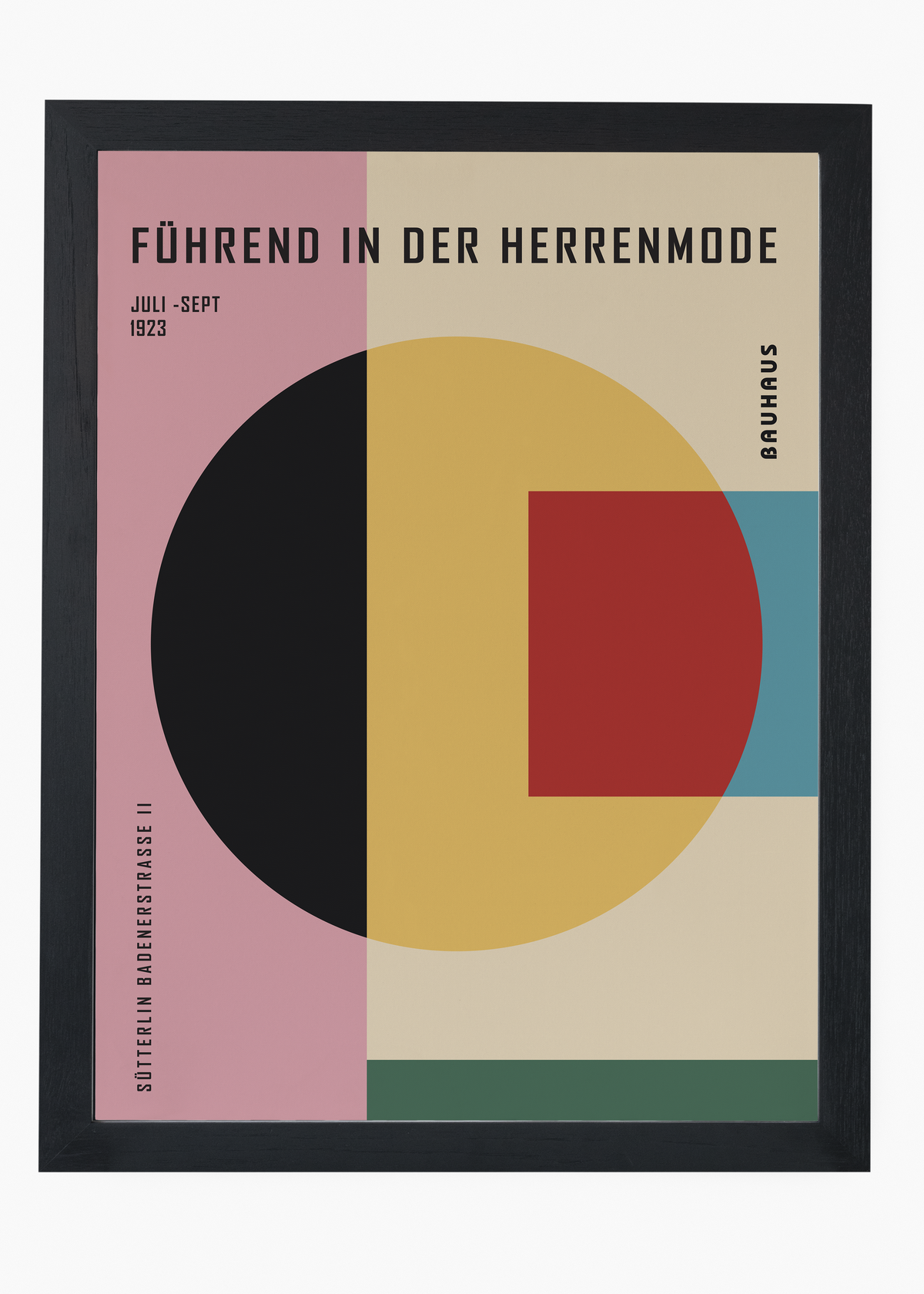 Quadro Bauhaus Contrasto - 4