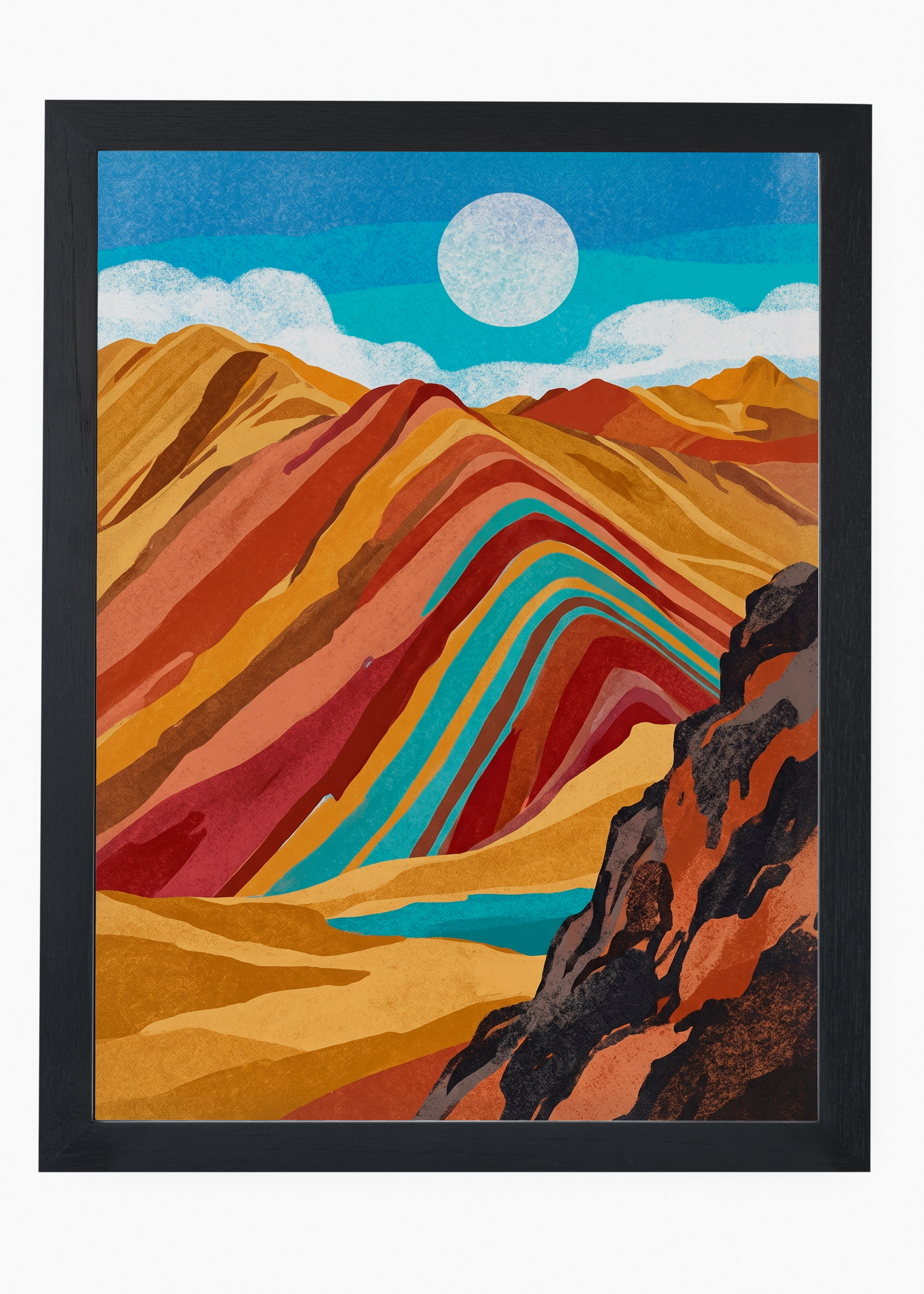 Quadro Vinicunca Mountain - 4