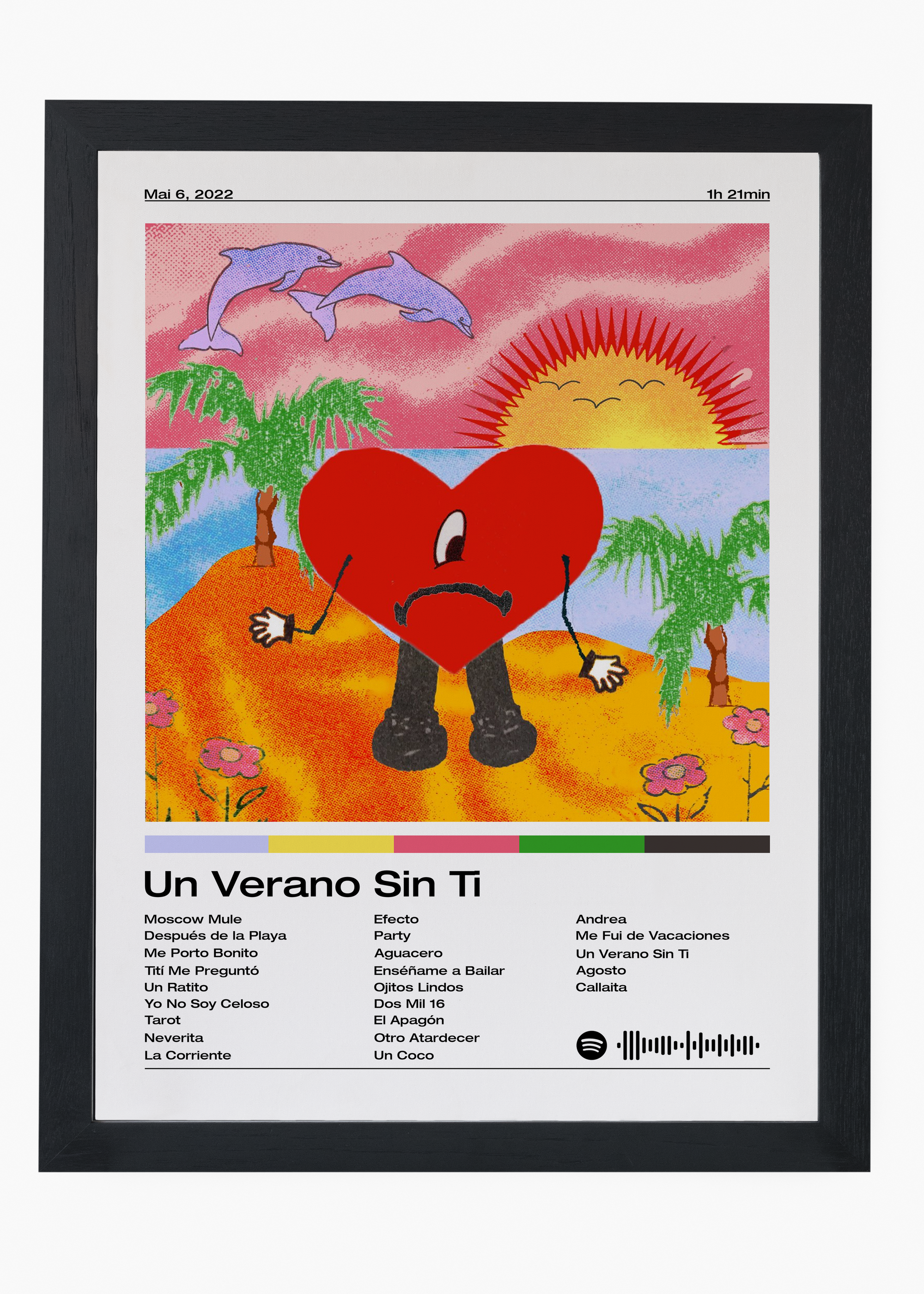 Quadro Bad Bunny Un Verano Sin Ti - 4