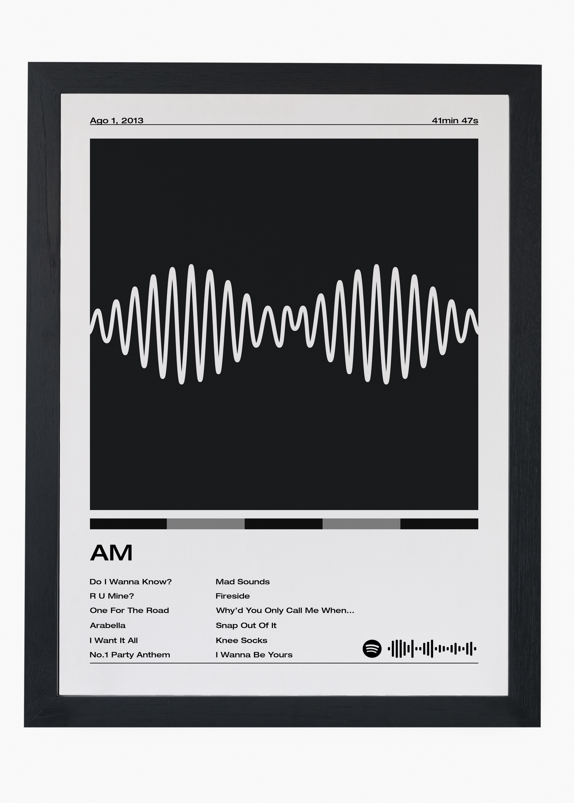 Quadro Arctic Monkeys AM - 4