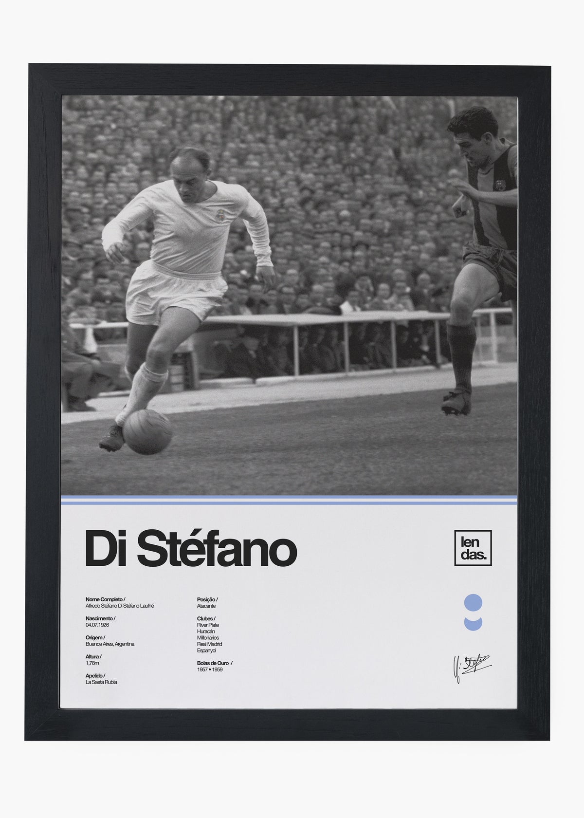 Quadro Alfredo Di Stefano
