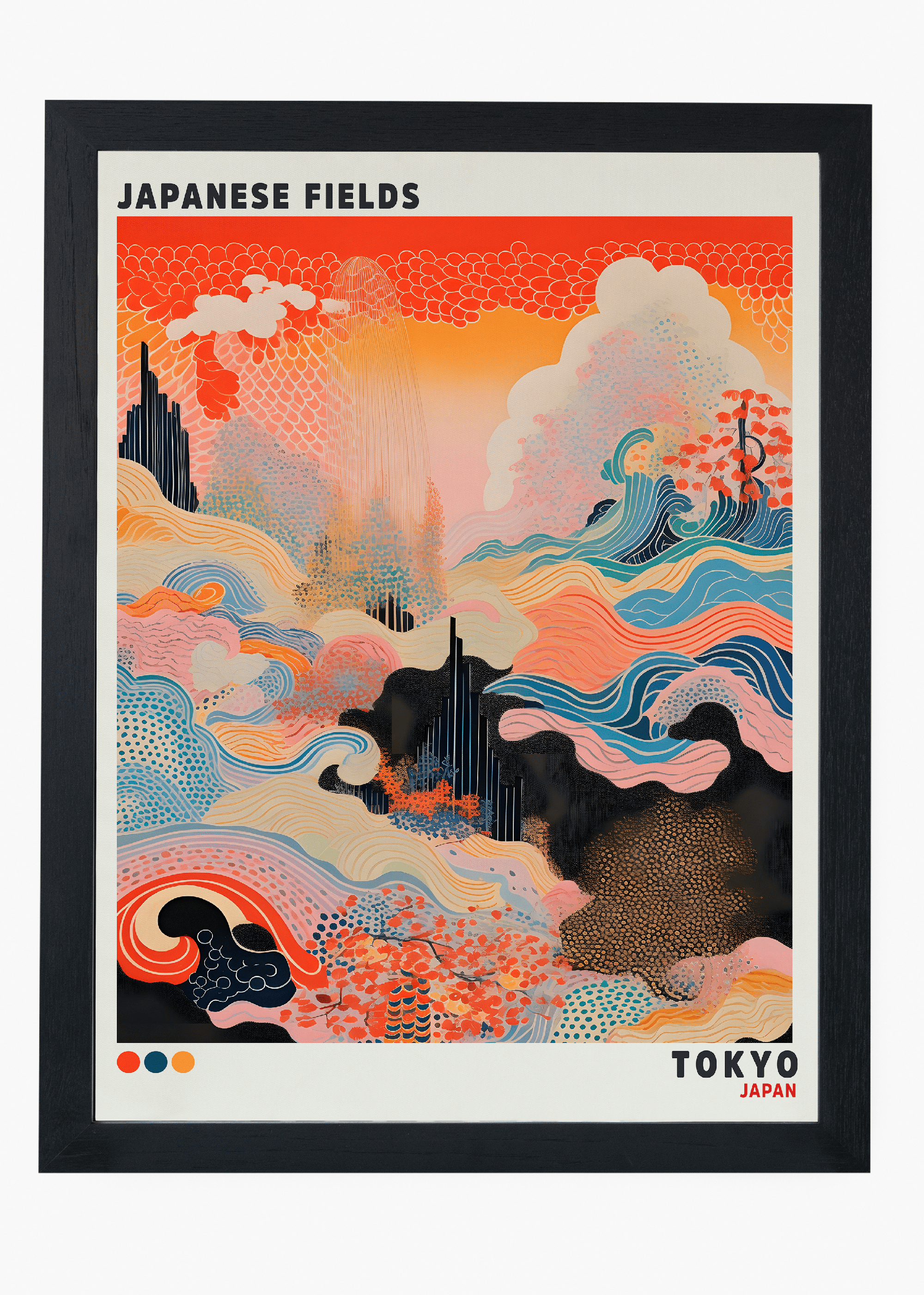 Quadro Japones Fields - 4