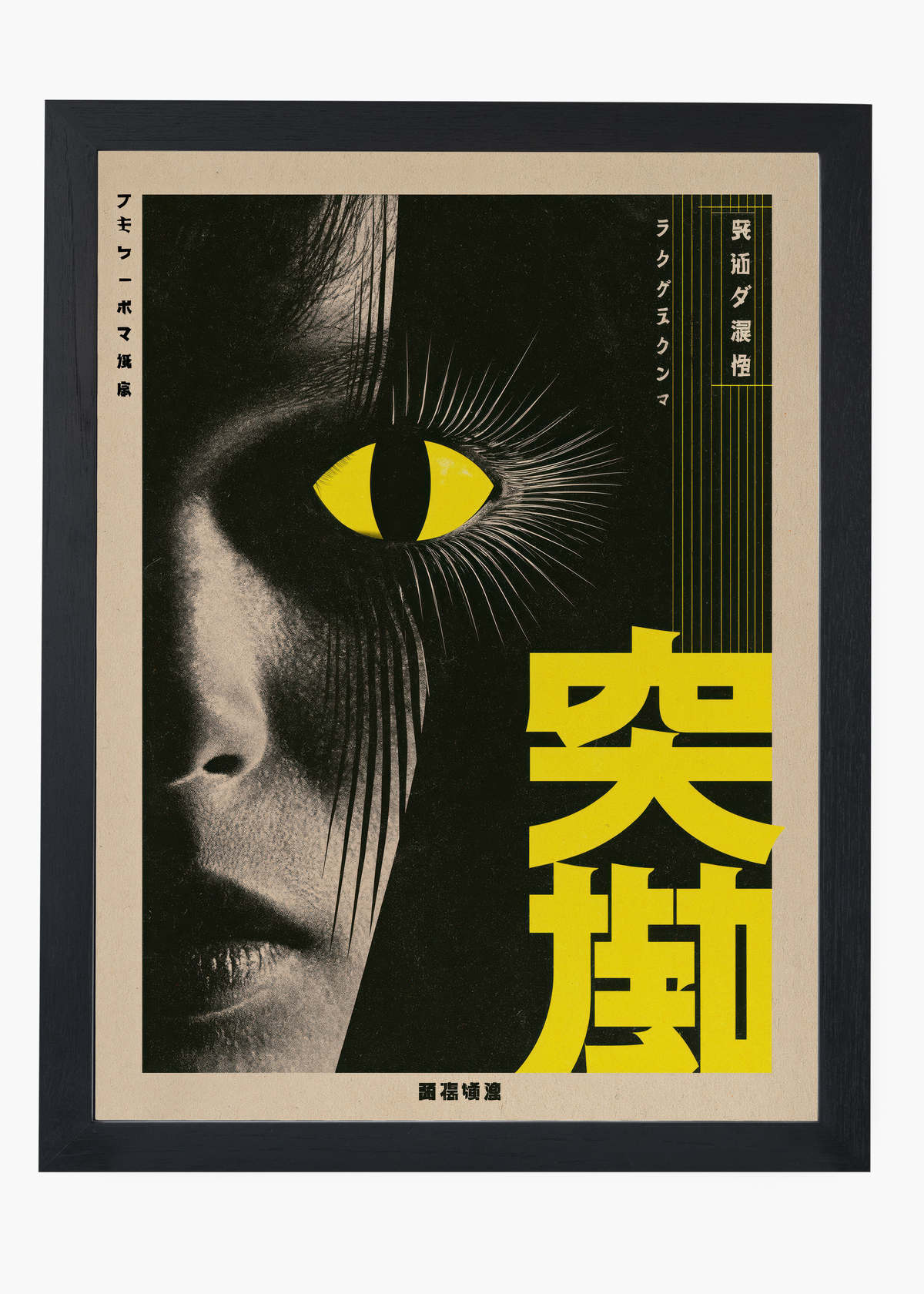 Quadro Japonês Olho de Gato - 4