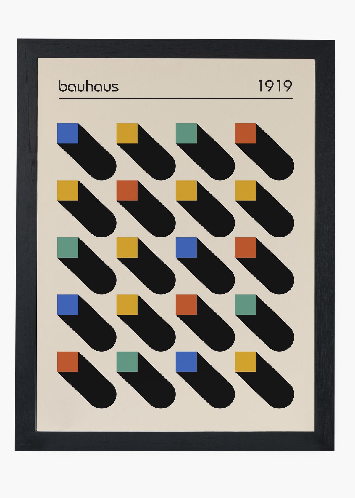 Quadro Bauhaus Shield