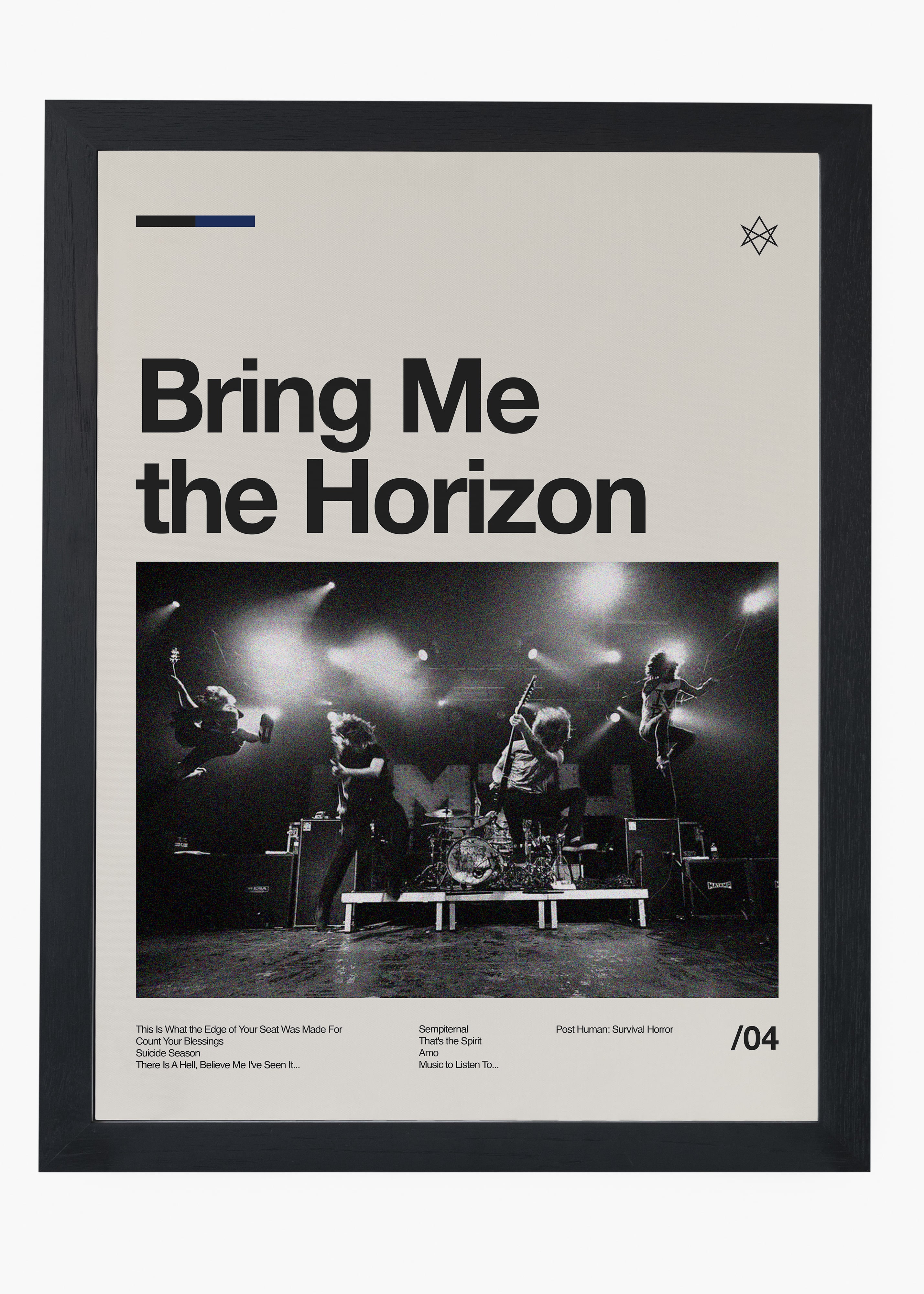 Quadro Banda Bring Me The Horizon