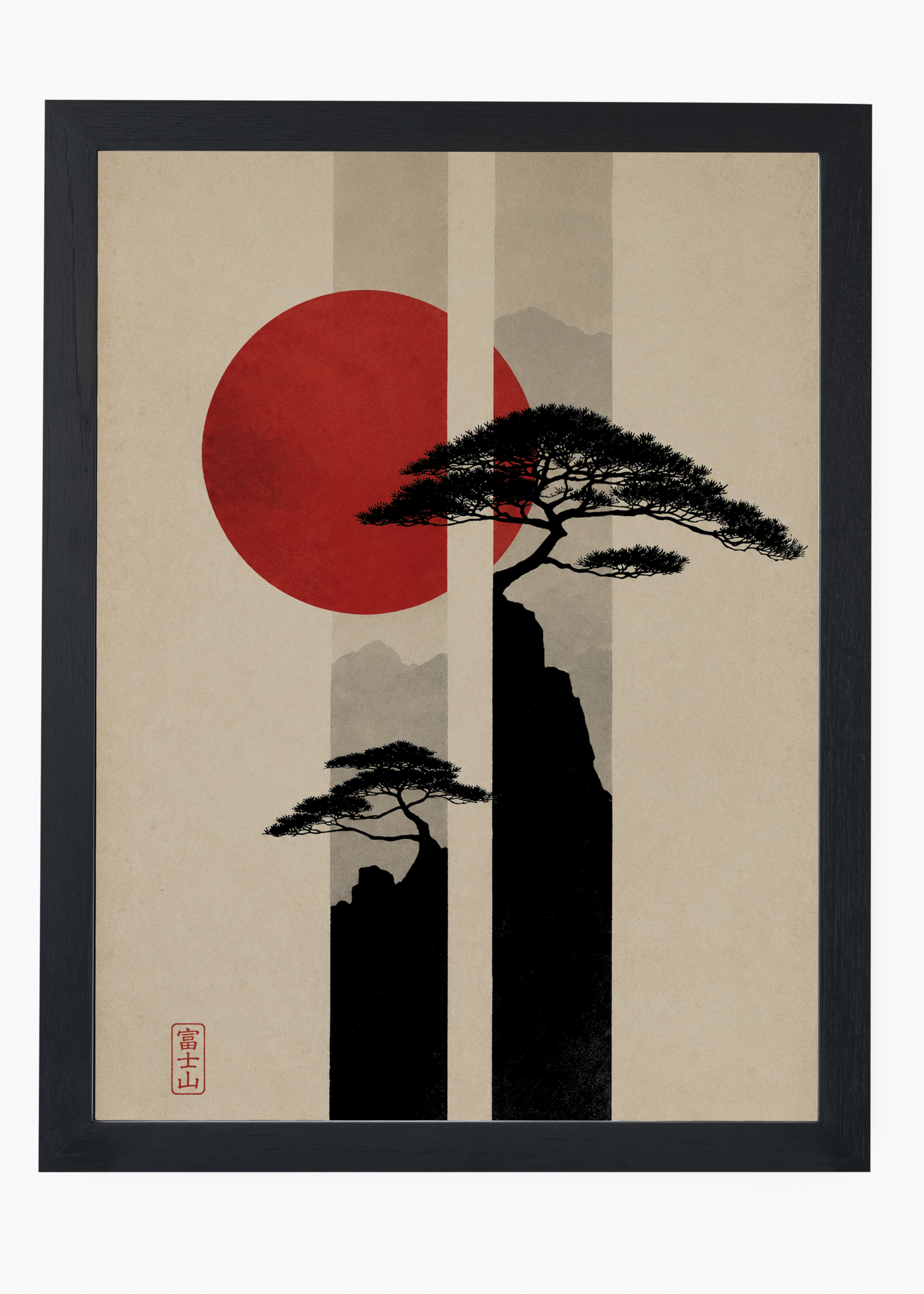 Quadro Japonês Matsu Panels - 4