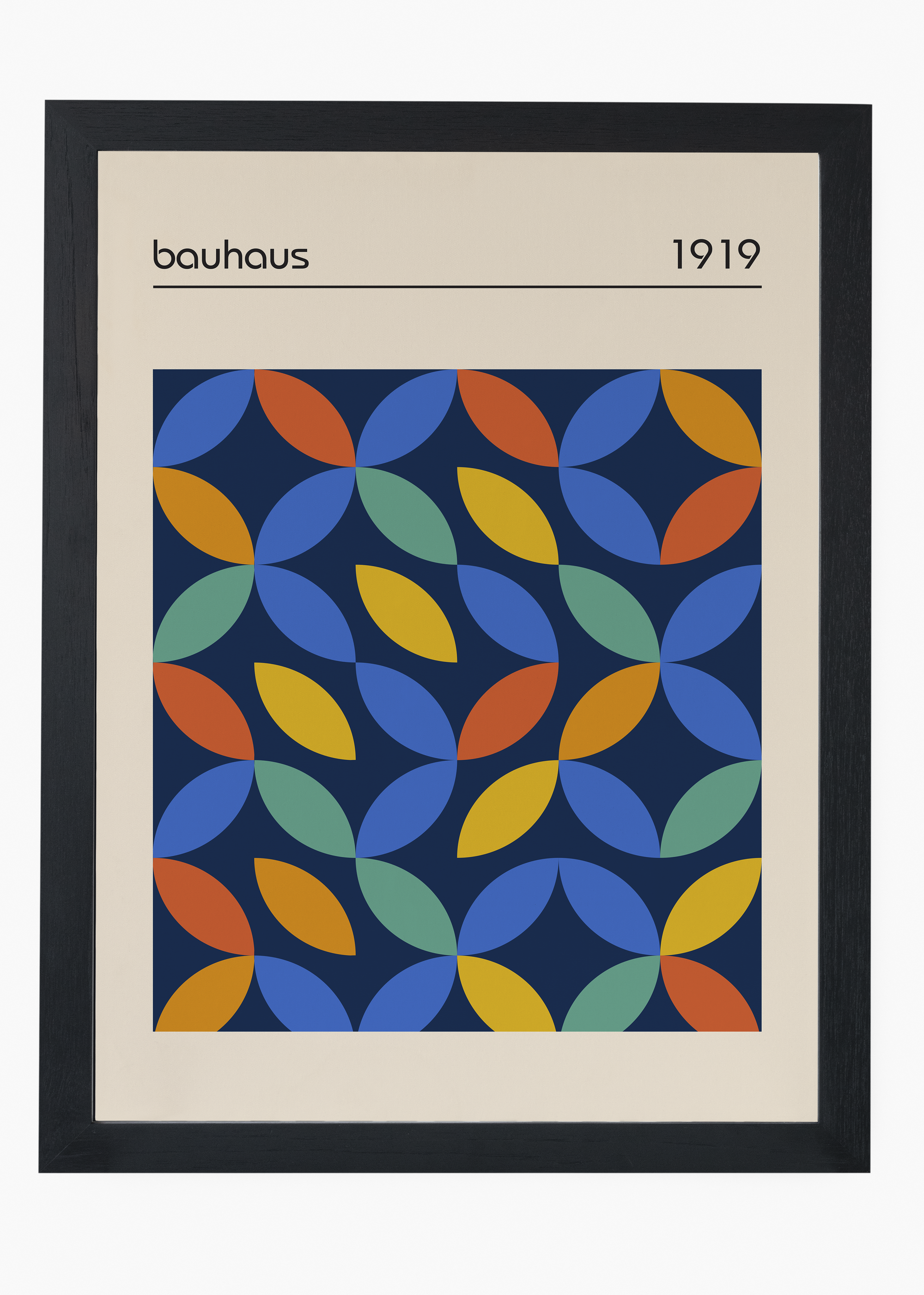 Quadro Bauhaus Vivid Composition - 4