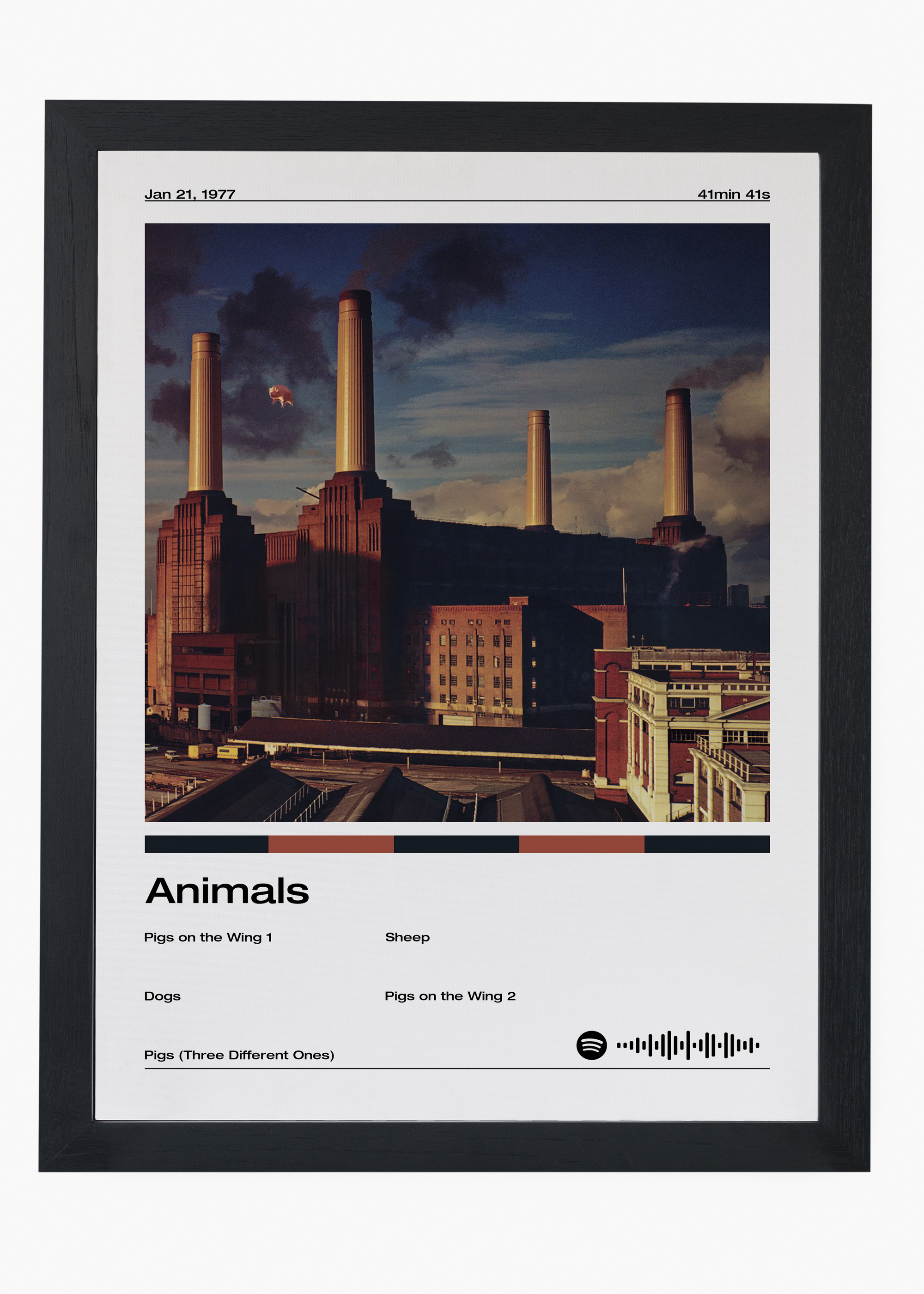 Quadro Pink Floyd Animals - 4