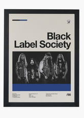 Quadro Black Label Society Banda