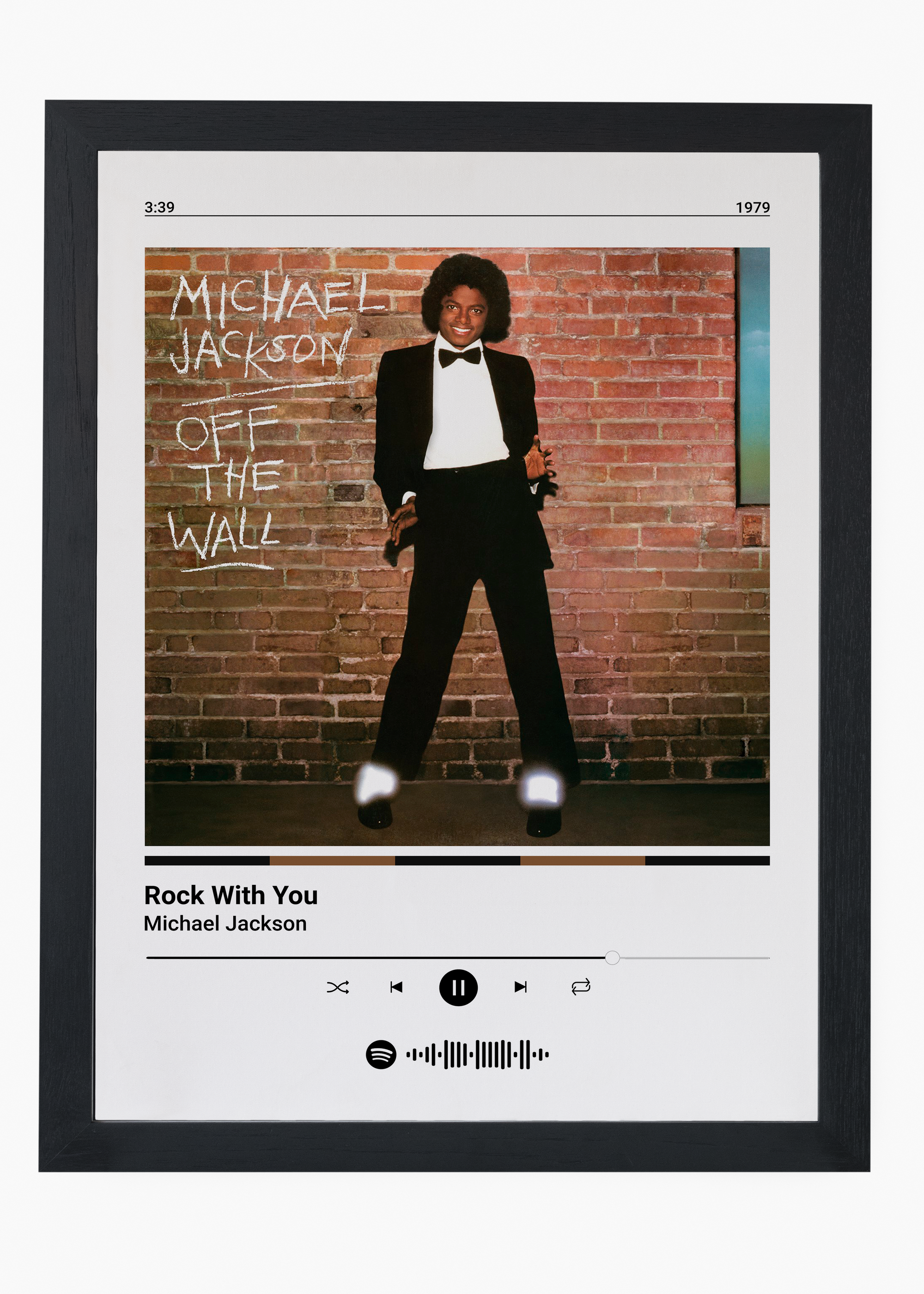 Quadro  Michael Jackson Rock With You - 4