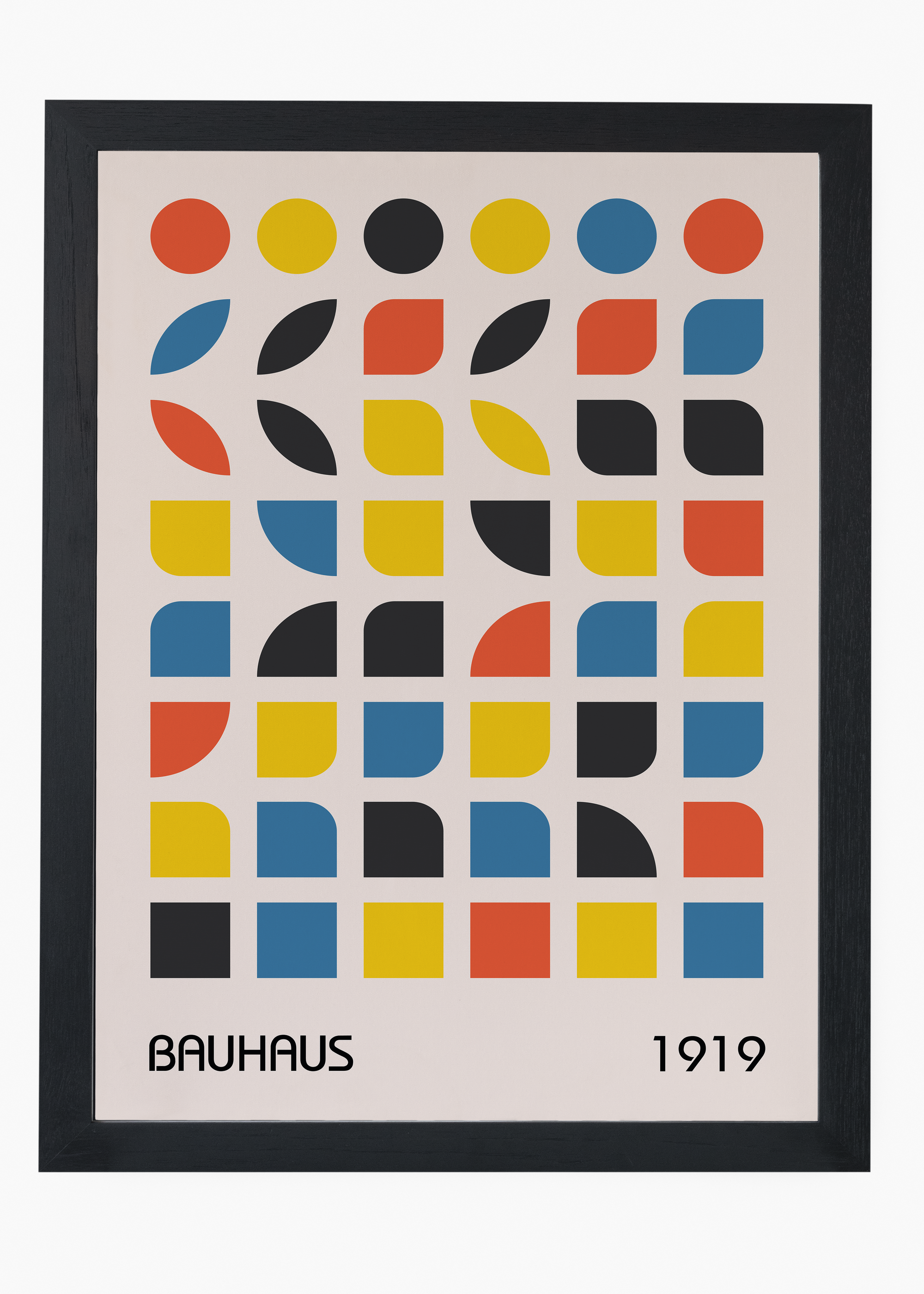 Quadro Bauhaus Leaves - 4